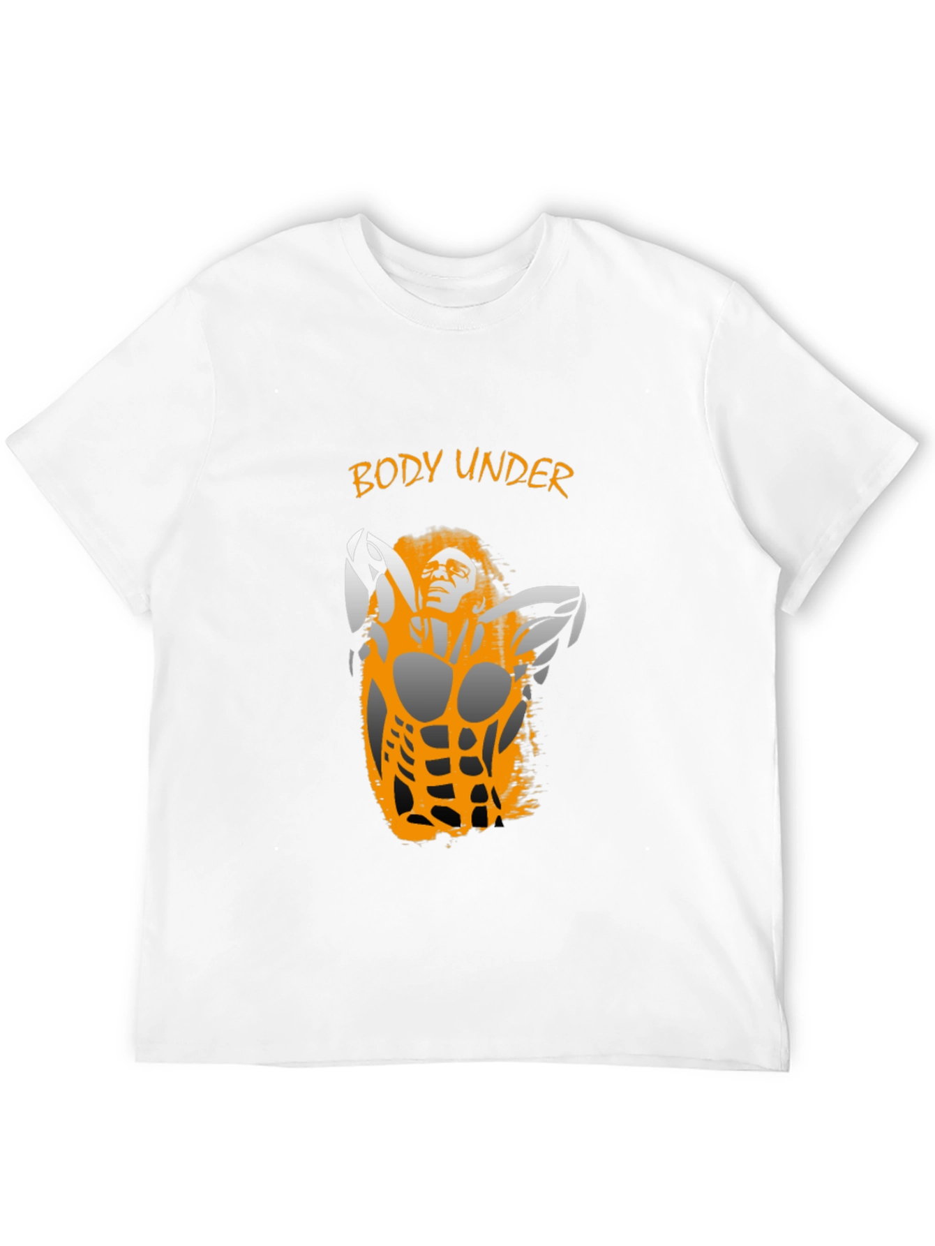 Body Under Graphic Tee - Black