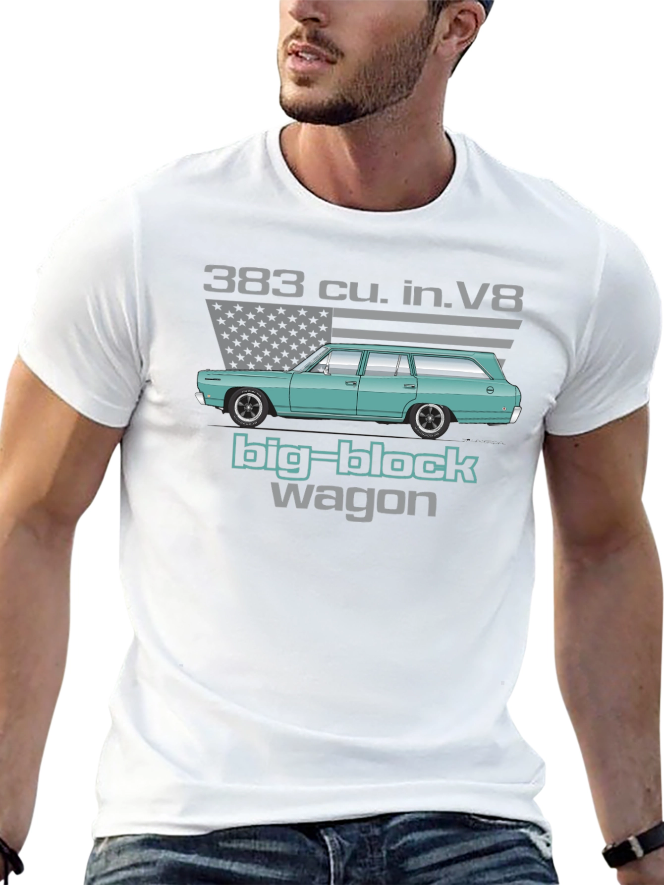 383 Big Block Wagon T-Shirt
