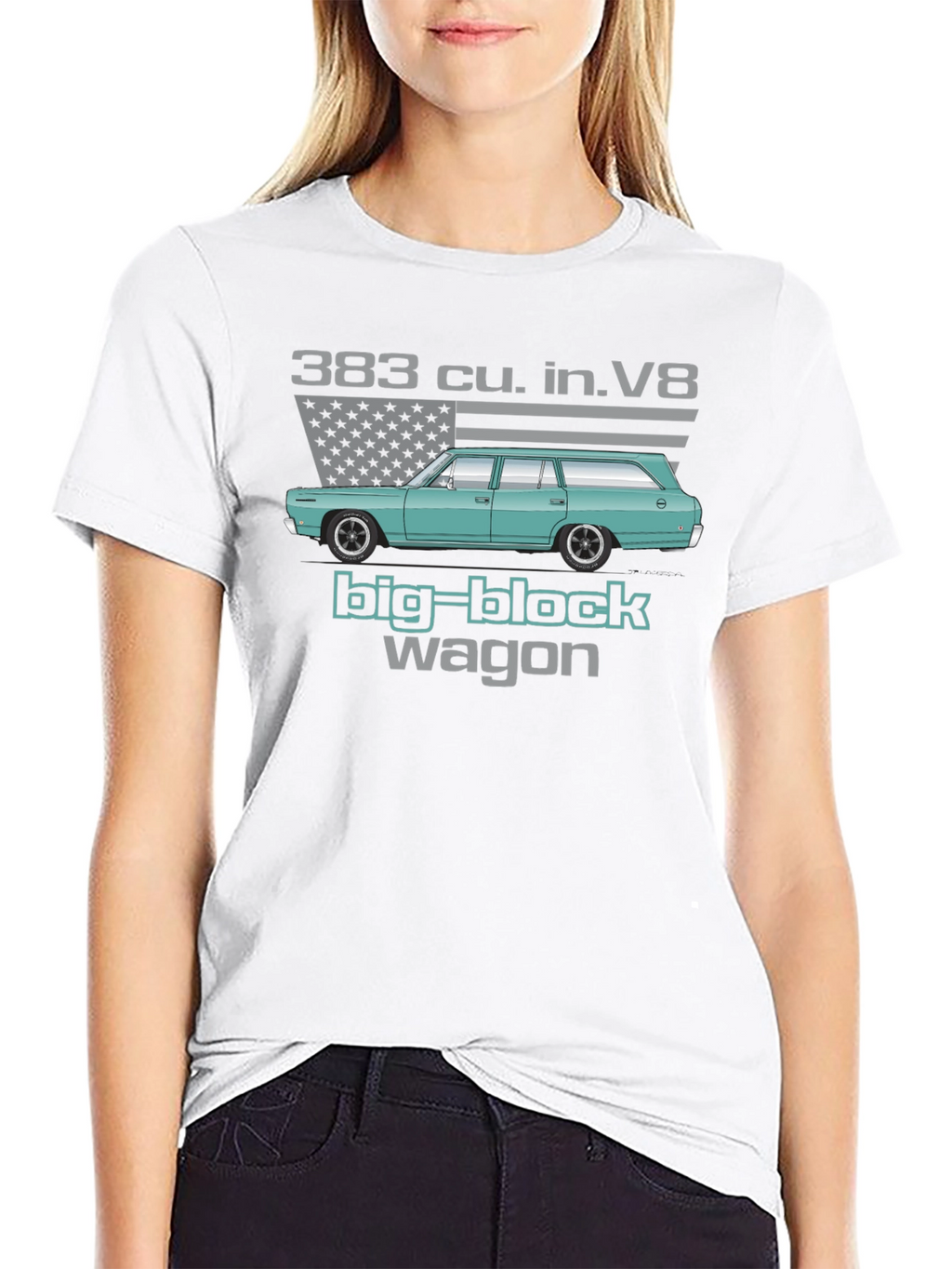 383 Big Block Wagon T-Shirt