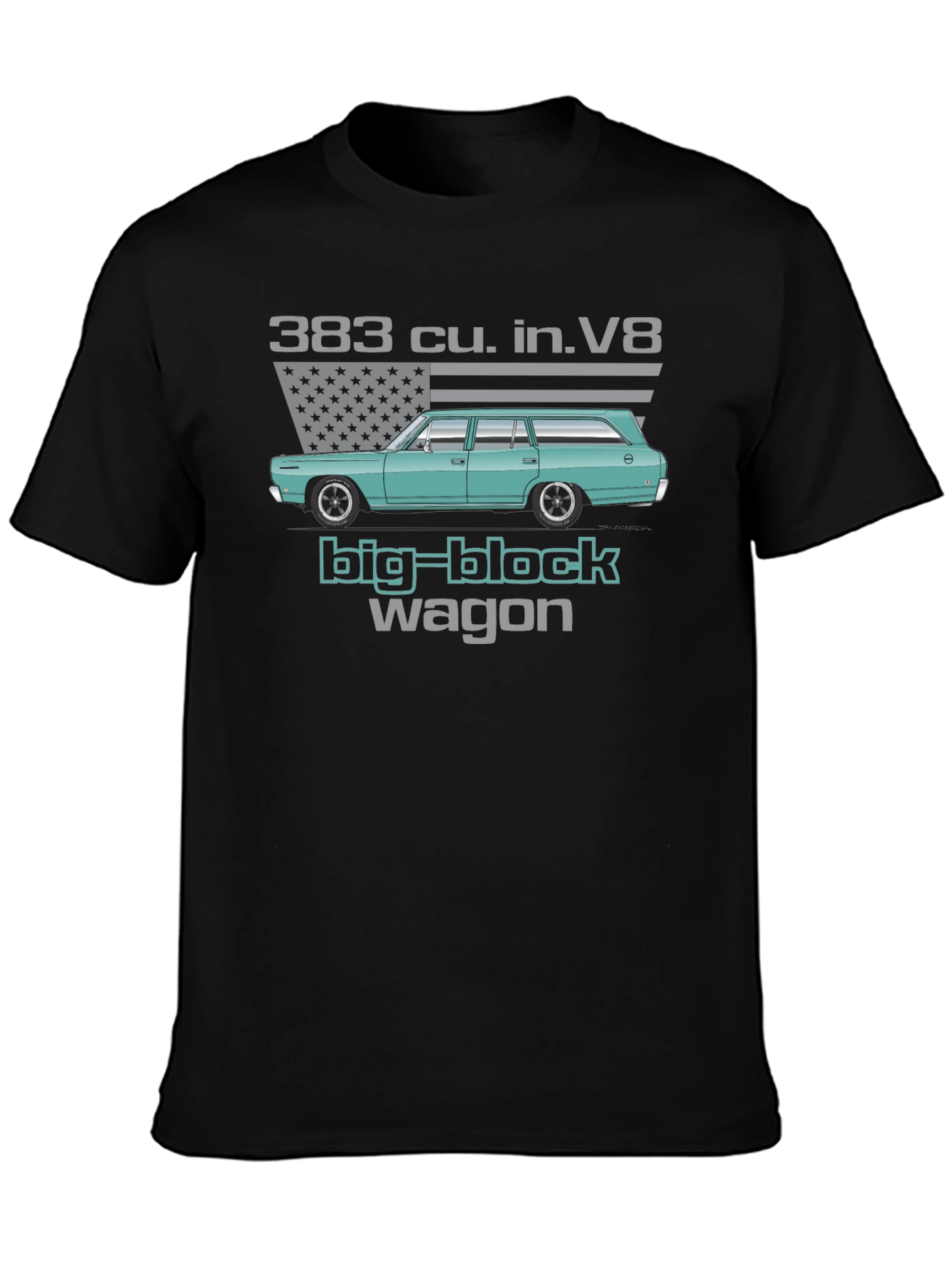 383 Big Block Wagon T-Shirt