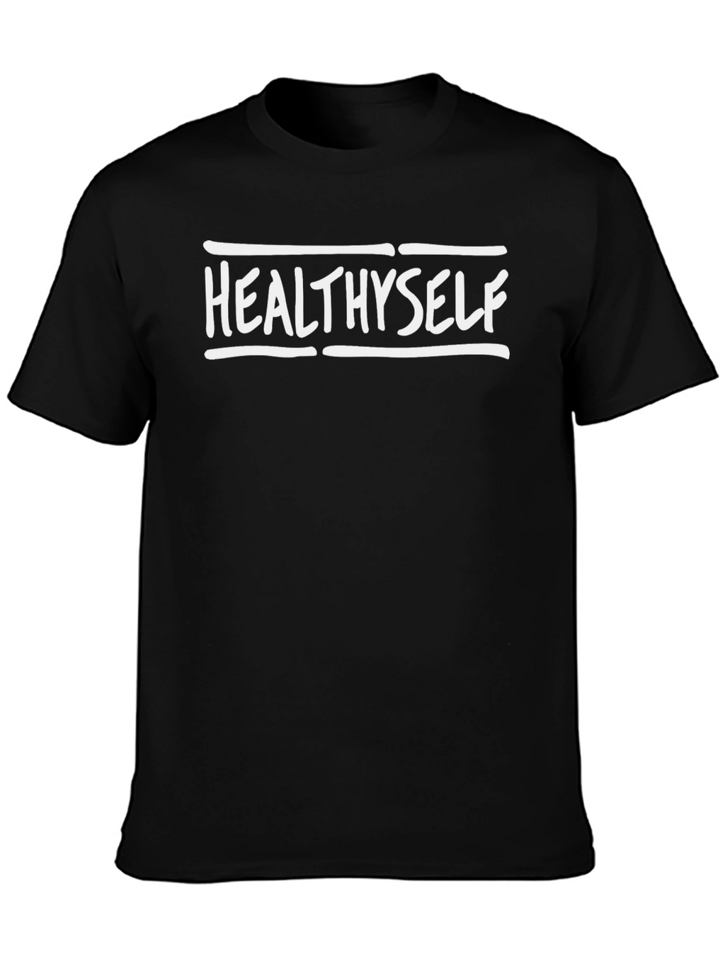 HealthySelf Graphic T-Shirt - Black Unisex