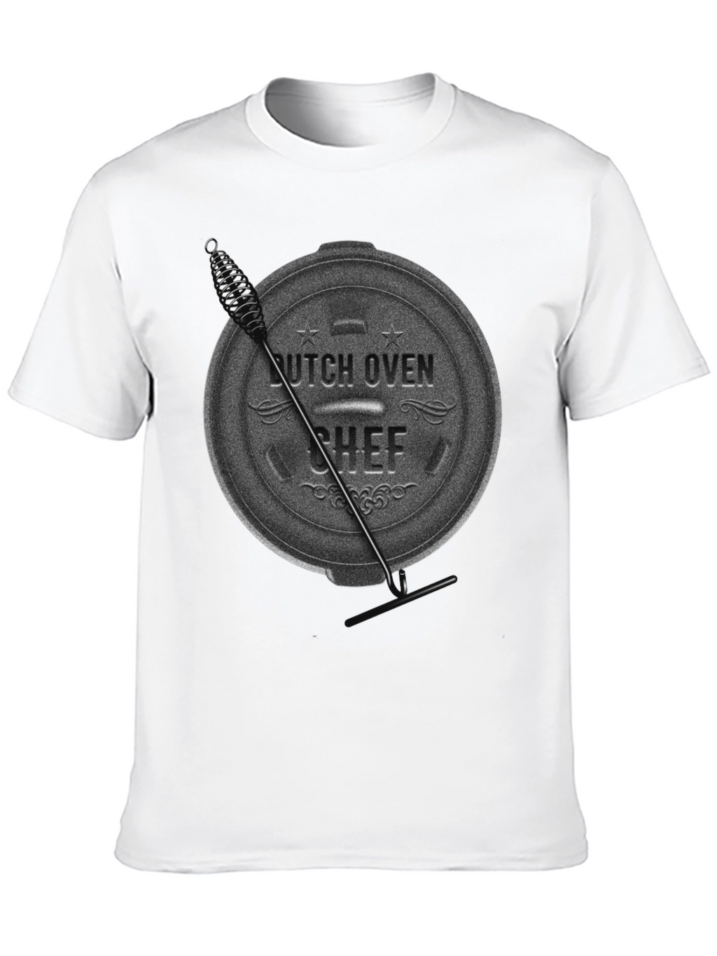 Dutch Oven Chef T-Shirt - Black