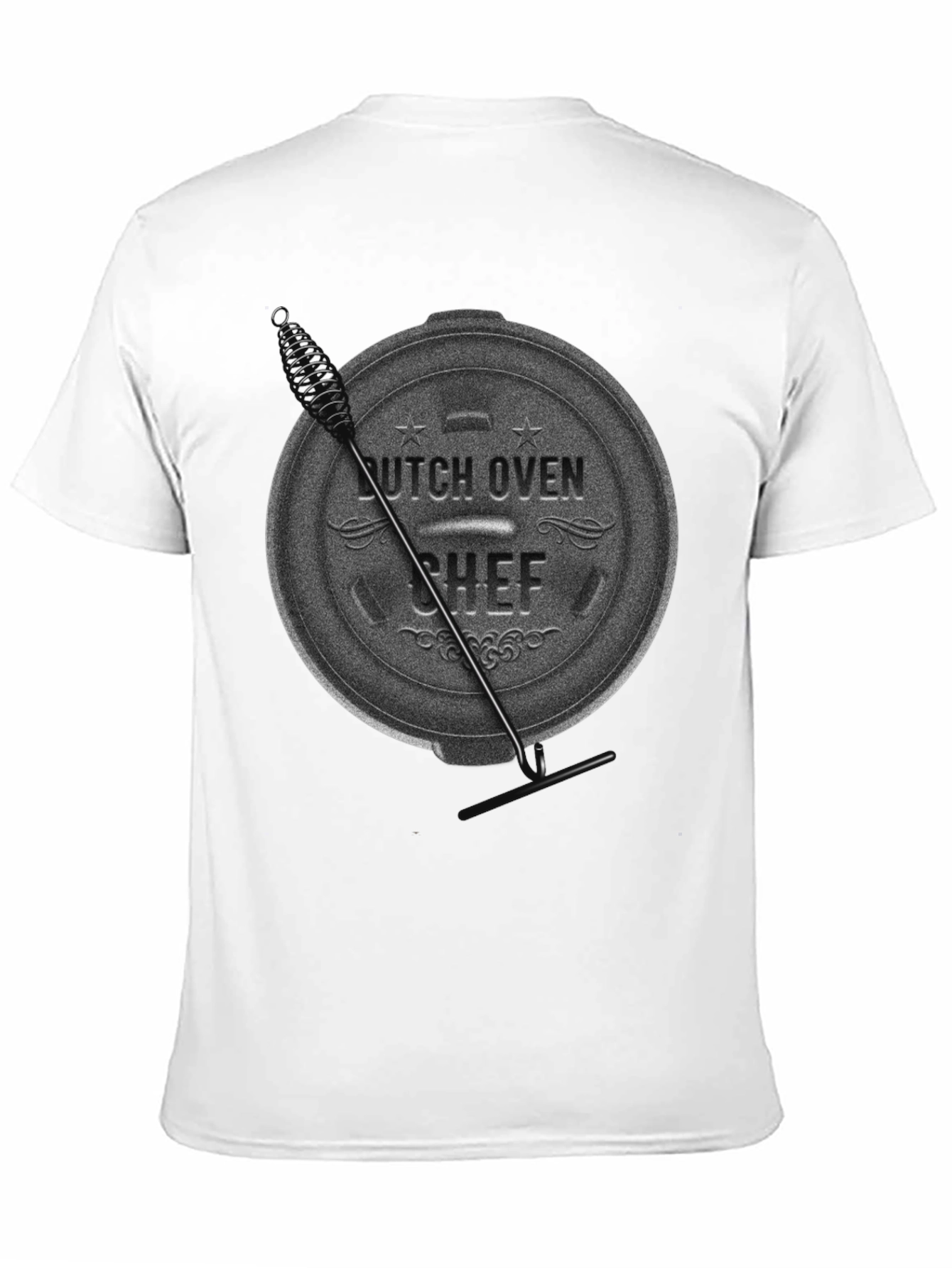 Dutch Oven Chef T-Shirt - Black