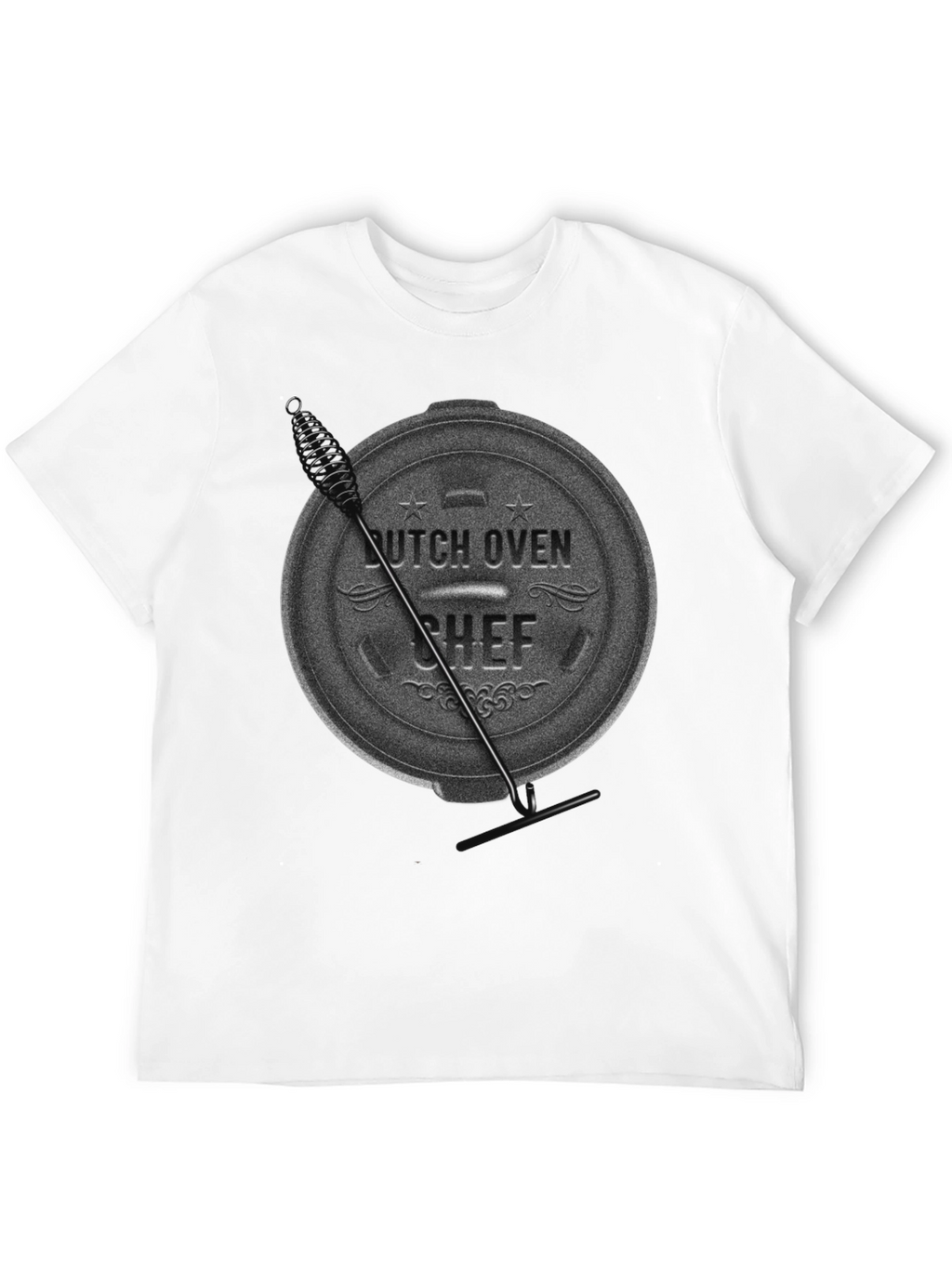 Dutch Oven Chef T-Shirt - Black