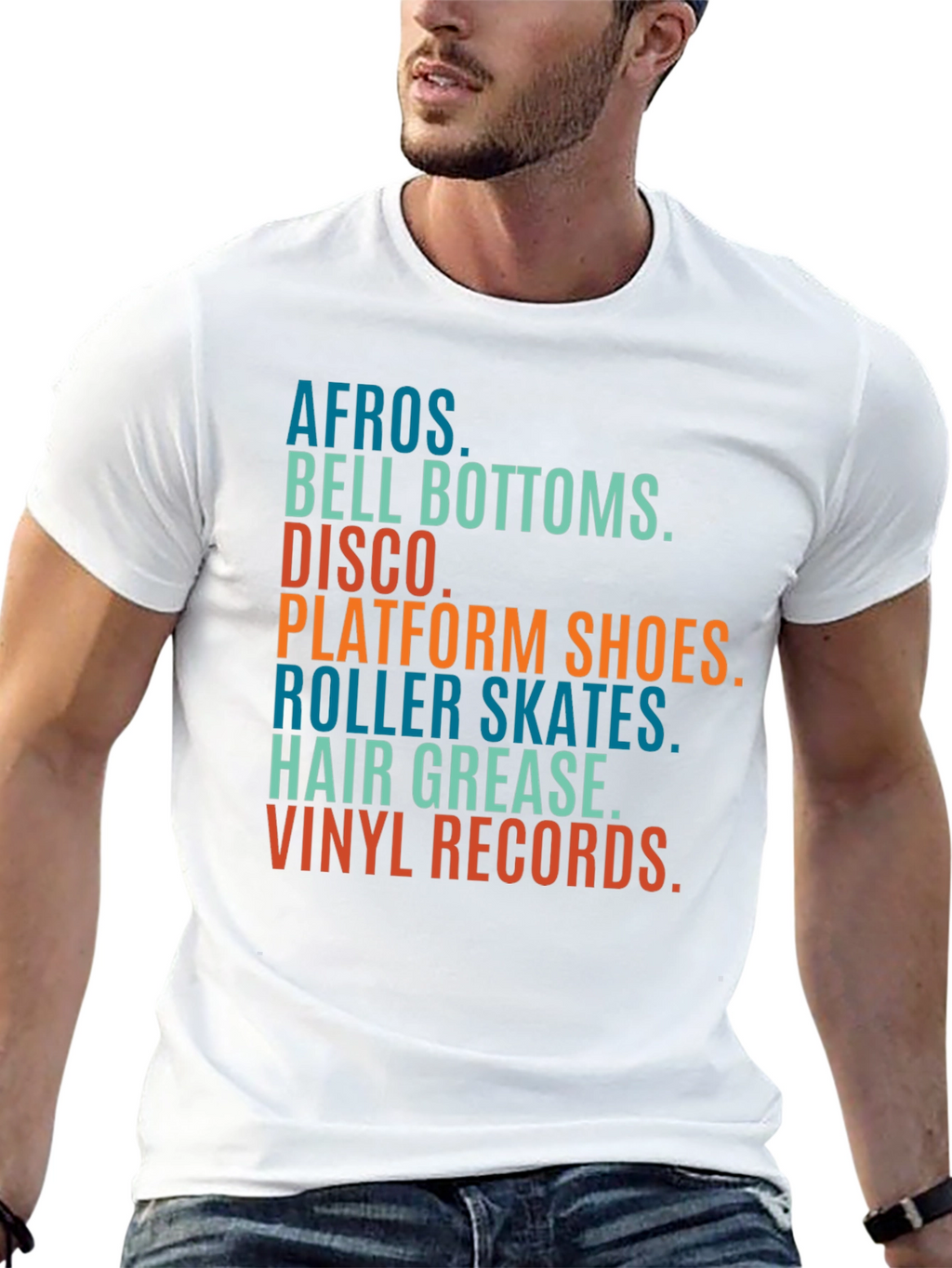 Retro 70s Inspired Graphic Tee