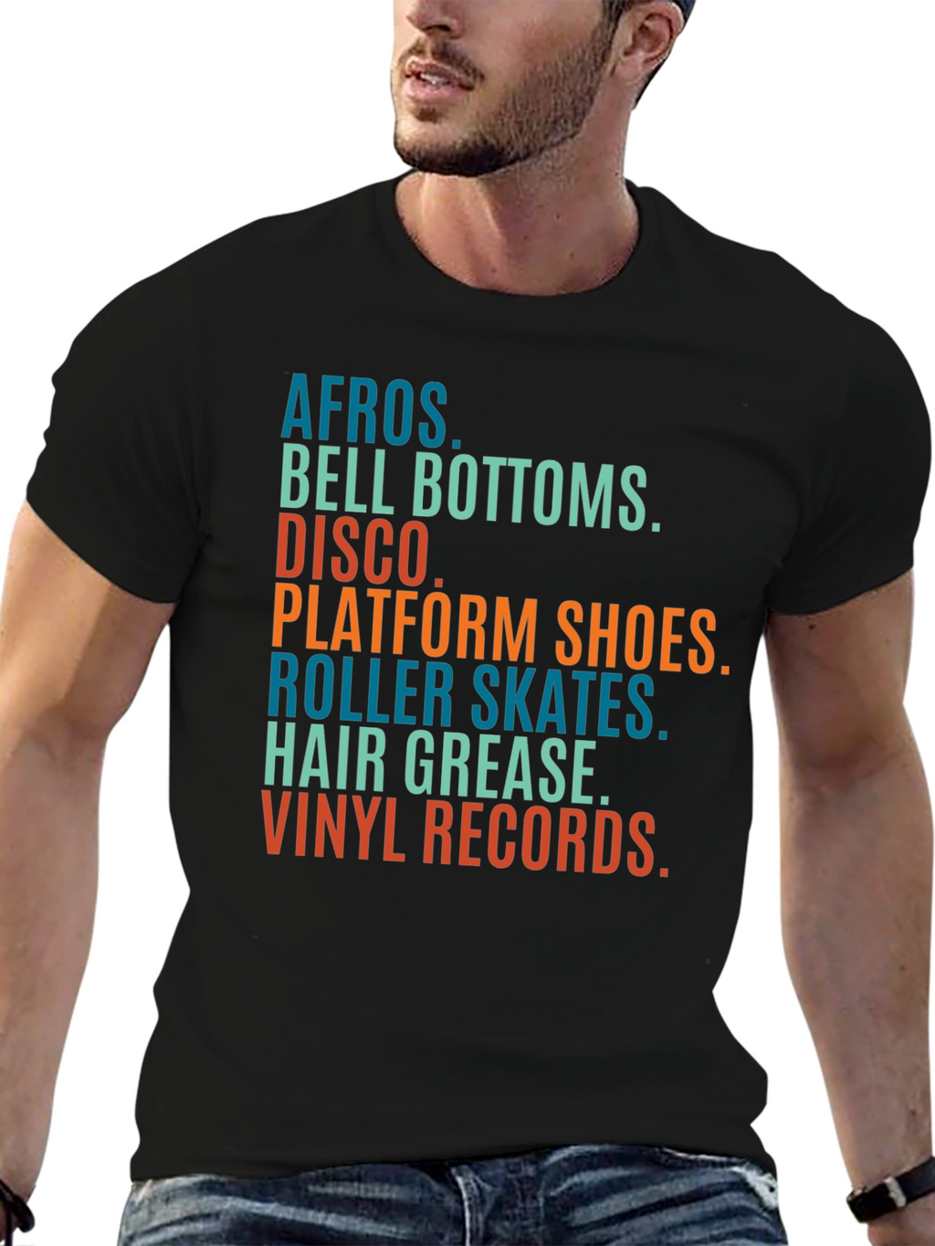 Retro 70s Inspired Graphic Tee