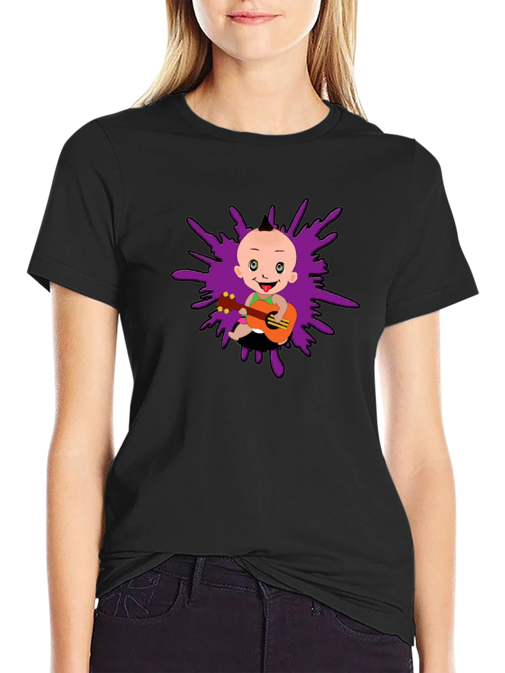 Baby Guitarist Graphic Tee