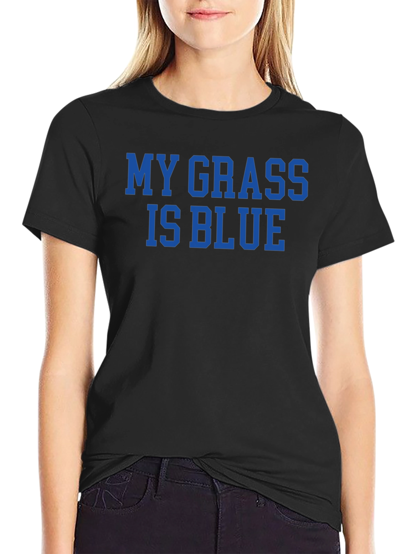 My Grass Is Blue T-Shirt - Kentucky Wildcats Fan Tee