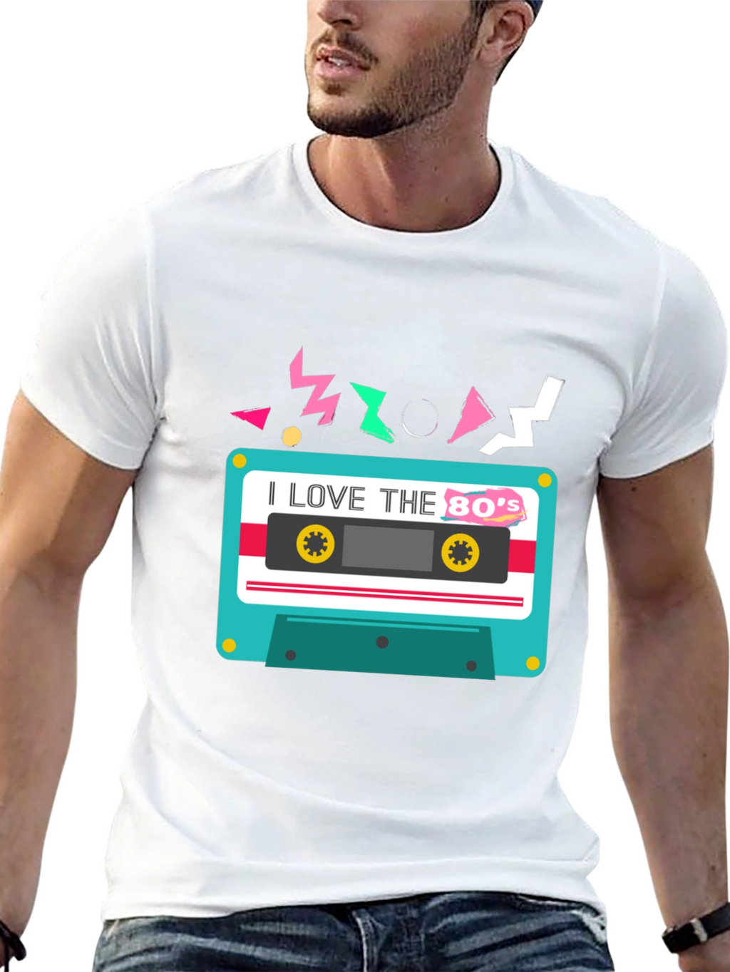 I Love the 80s Cassette Tape T-Shirt