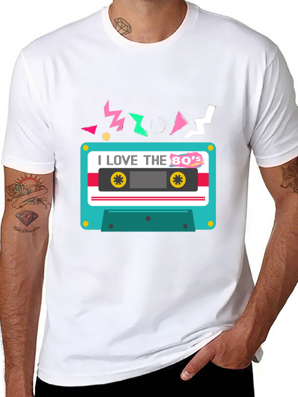 I Love the 80s Cassette Tape T-Shirt