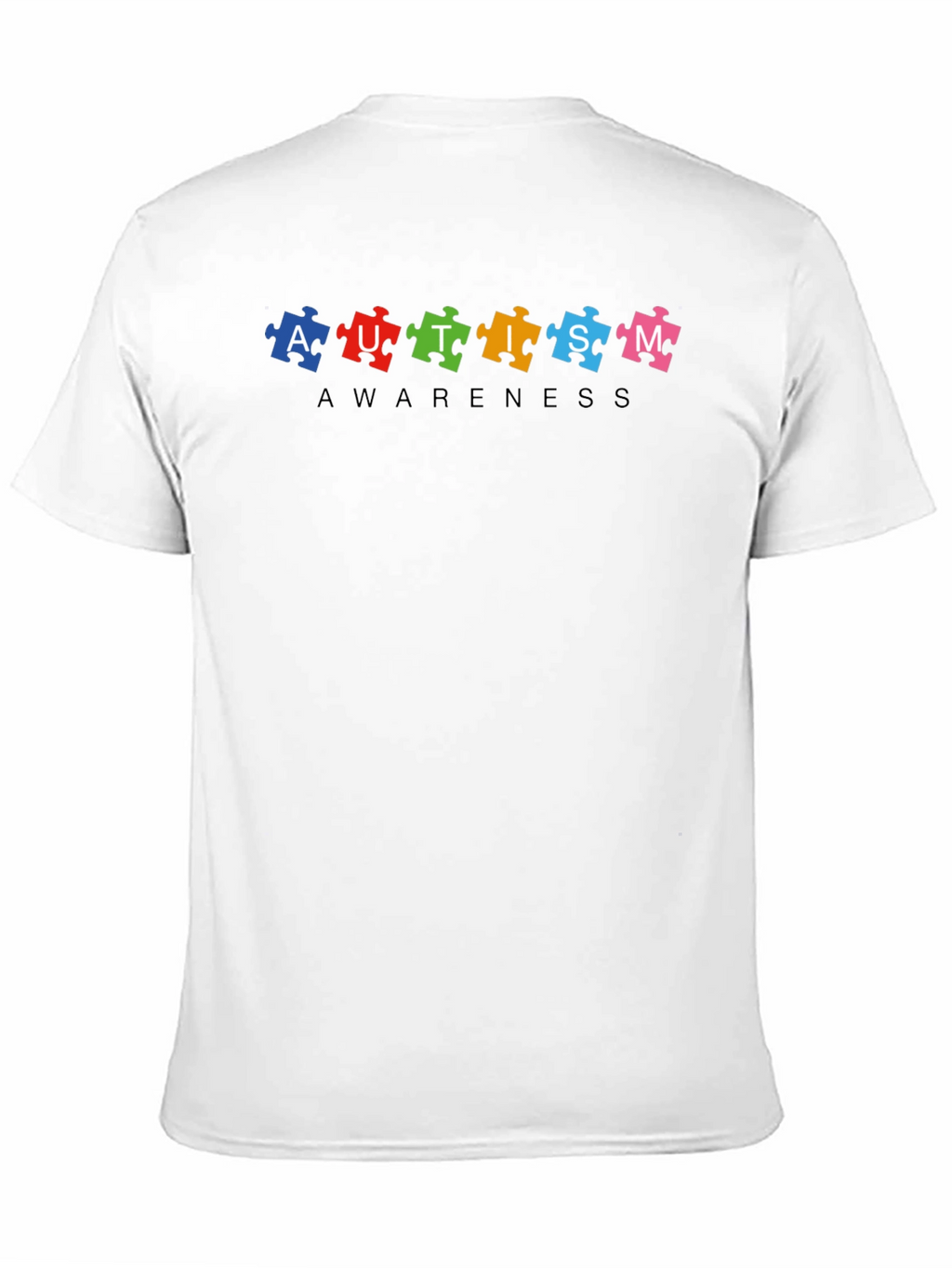 Autism Awareness T-Shirt - Puzzle Piece Design