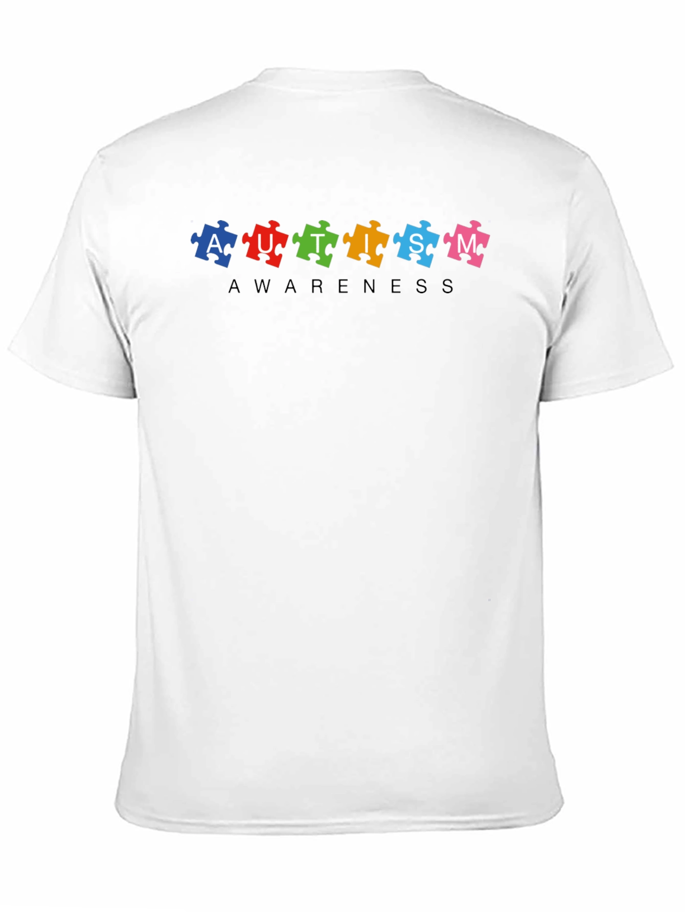 Autism Awareness T-Shirt - Puzzle Piece Design