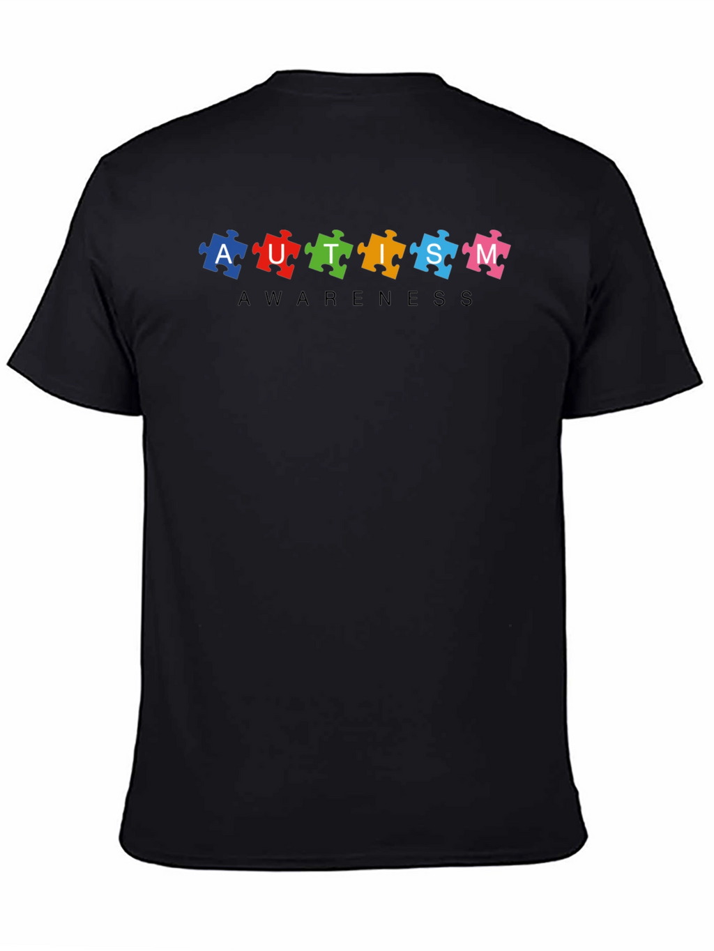 Autism Awareness T-Shirt - Puzzle Piece Design