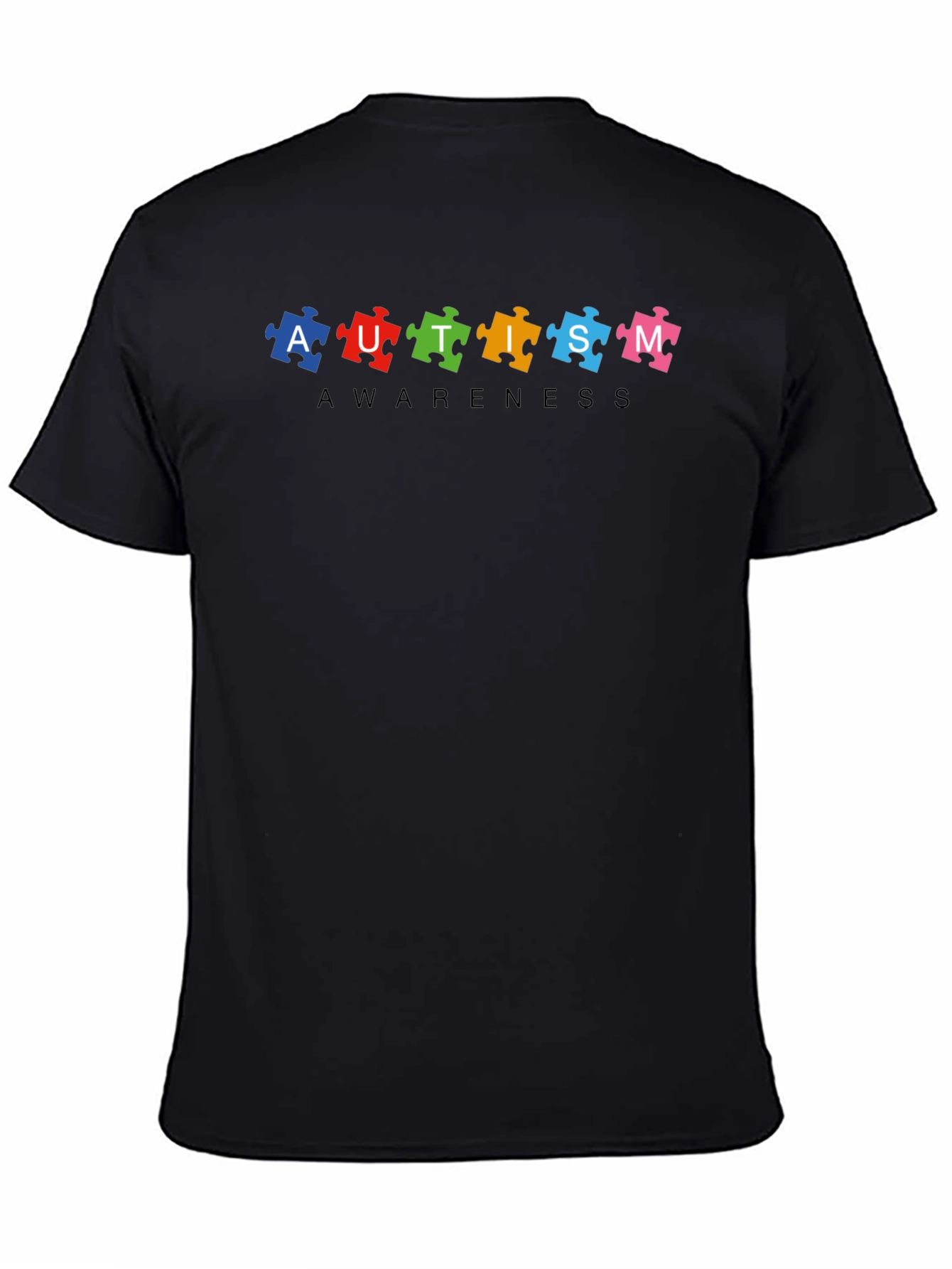 Autism Awareness T-Shirt - Puzzle Piece Design