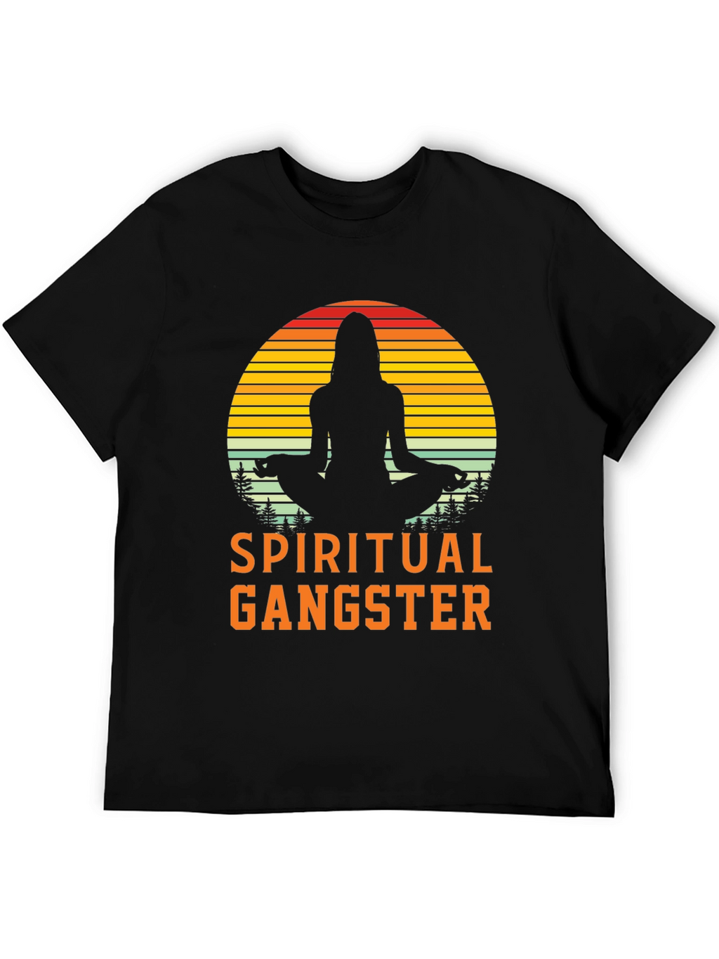 Spiritual Gangster T-Shirt - Meditation Graphic Tee