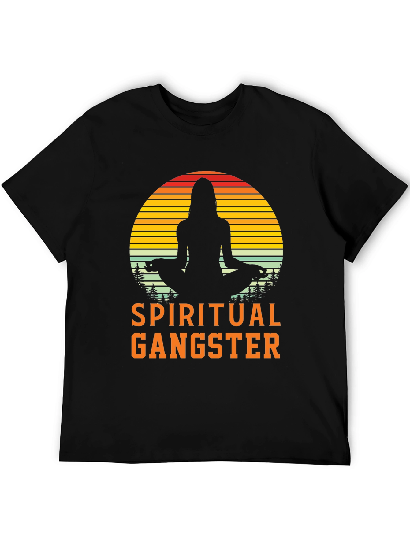 Spiritual Gangster T-Shirt - Meditation Graphic Tee