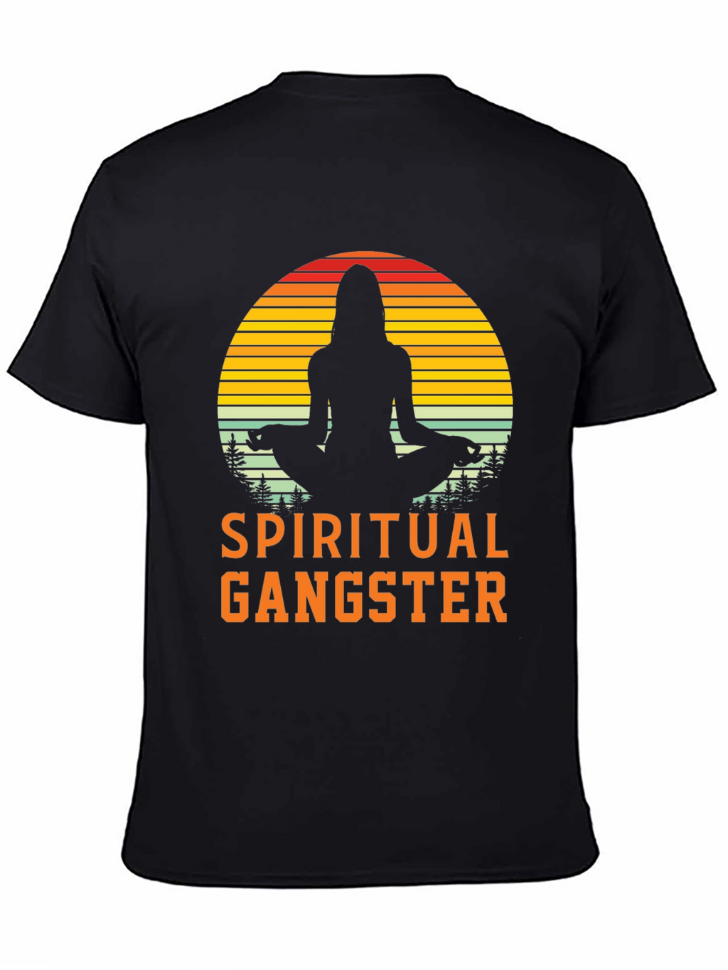 Spiritual Gangster T-Shirt - Meditation Graphic Tee