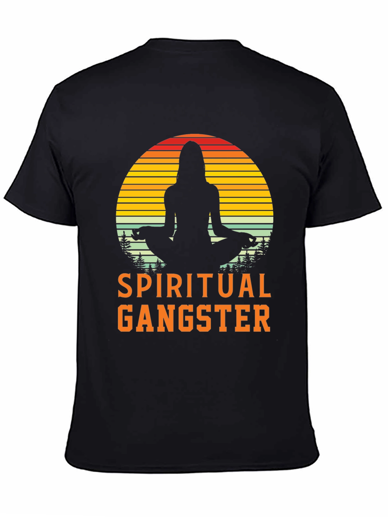 Spiritual Gangster T-Shirt - Meditation Graphic Tee