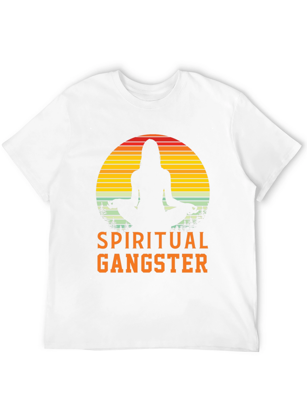 Spiritual Gangster T-Shirt - Meditation Graphic Tee