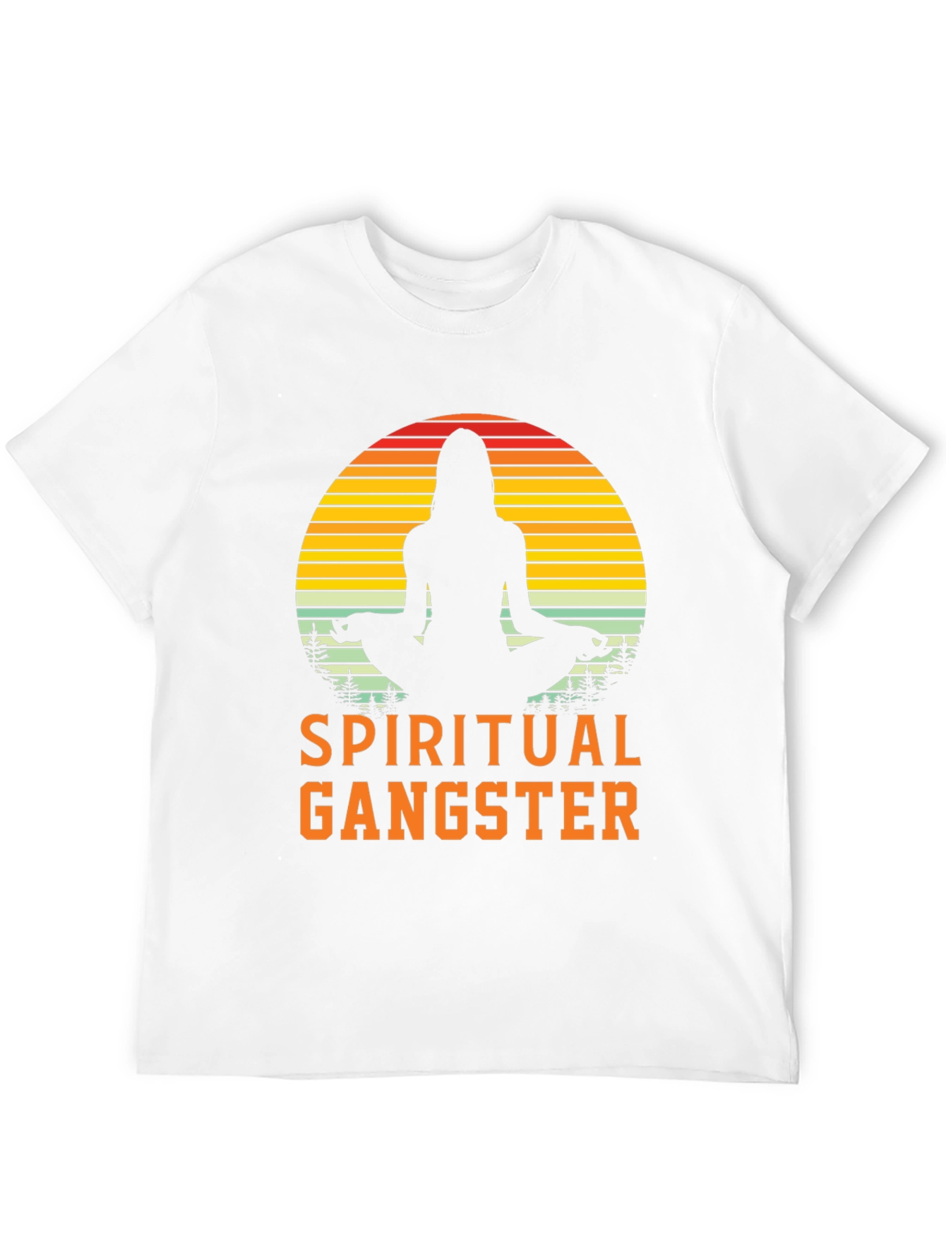 Spiritual Gangster T-Shirt - Meditation Graphic Tee