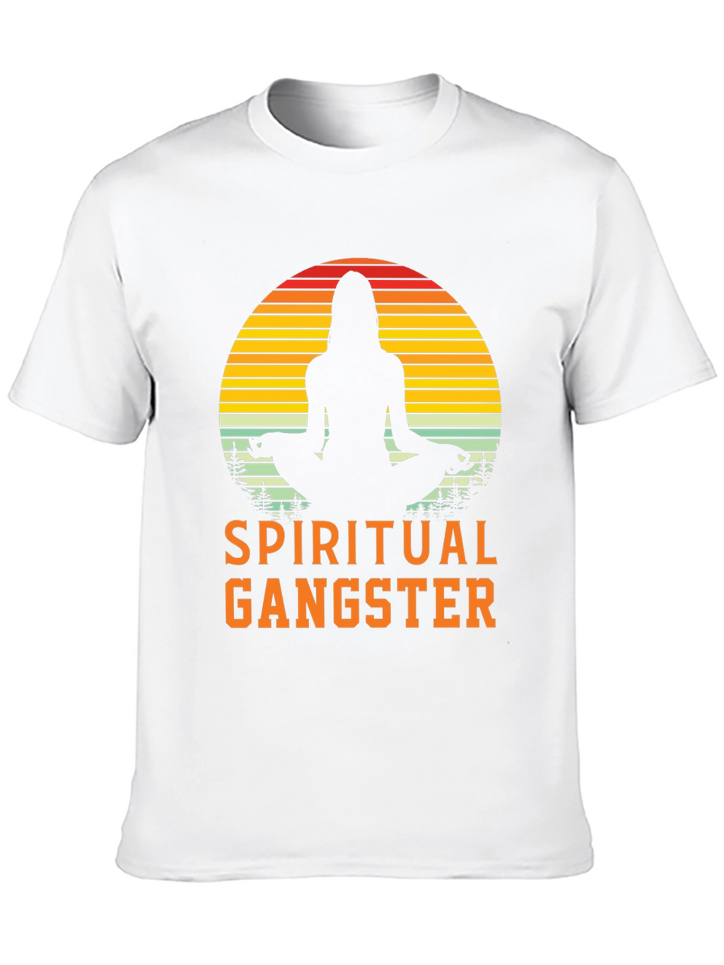 Spiritual Gangster T-Shirt - Meditation Graphic Tee