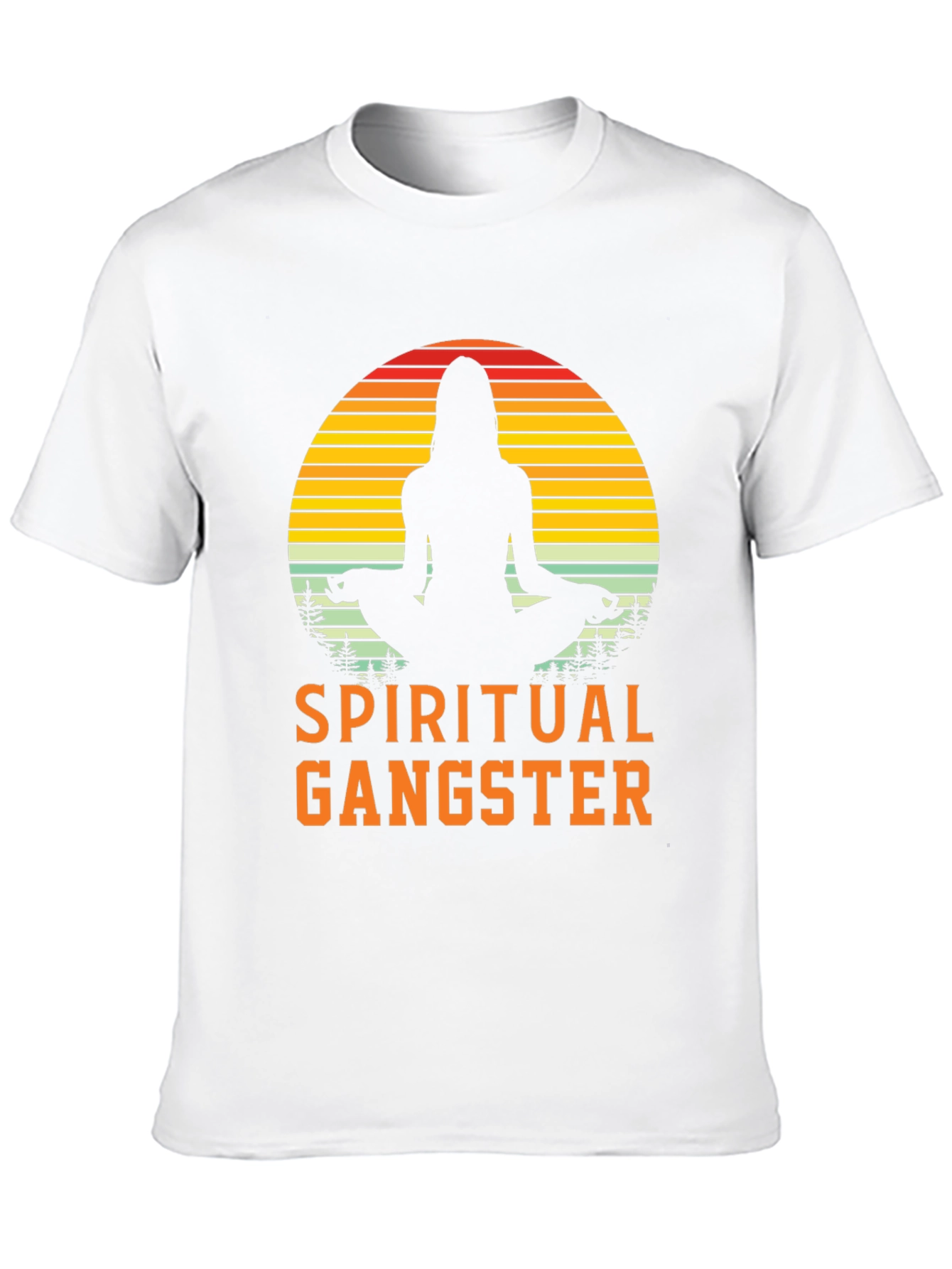 Spiritual Gangster T-Shirt - Meditation Graphic Tee
