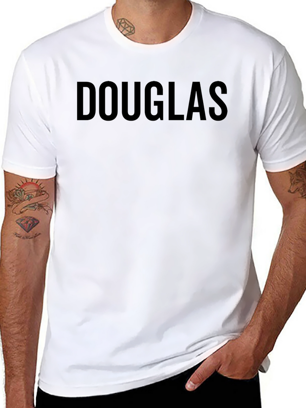 Douglas T-Shirt - Classic Black Cotton Tee