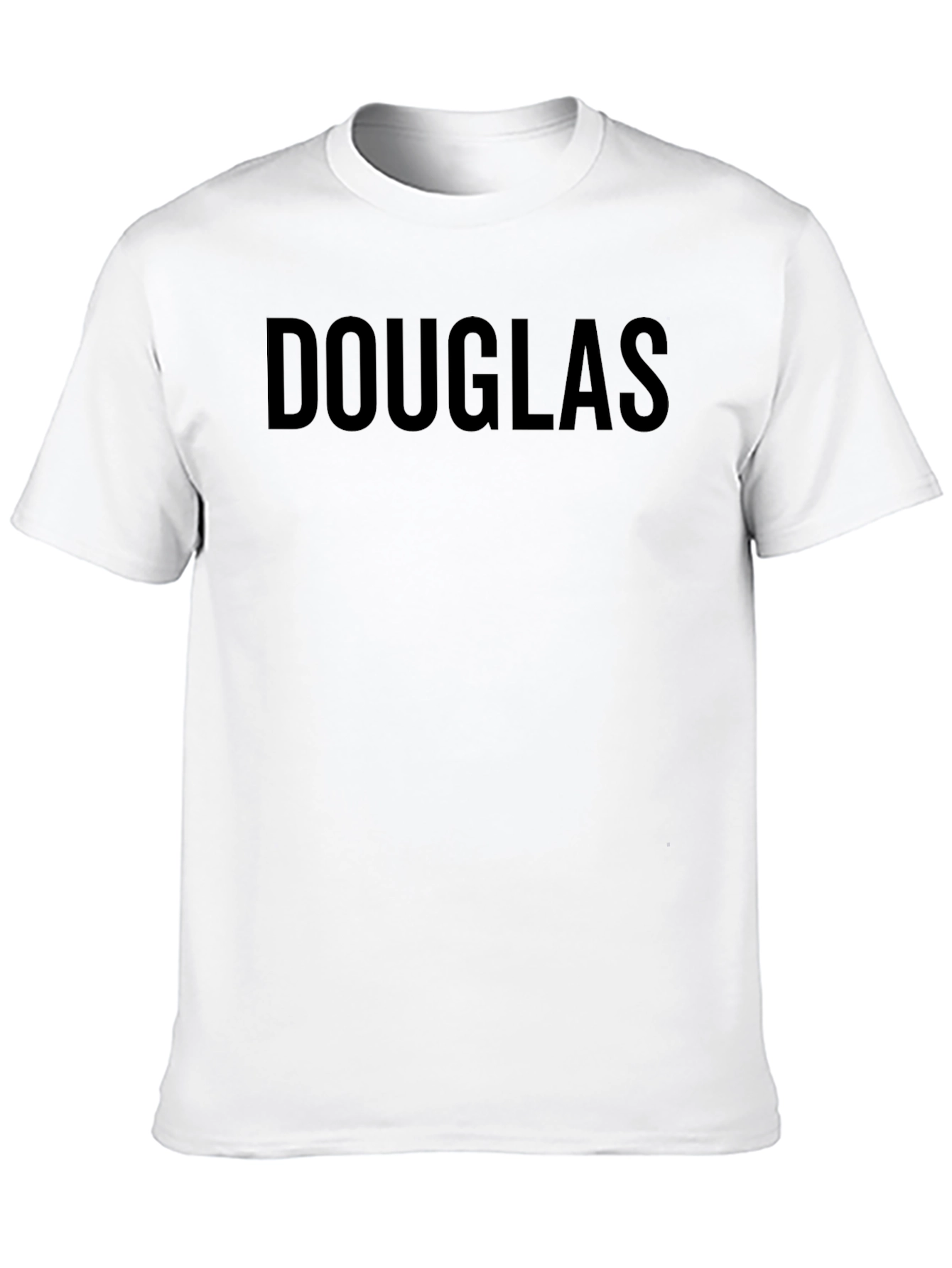 Douglas T-Shirt - Classic Black Cotton Tee
