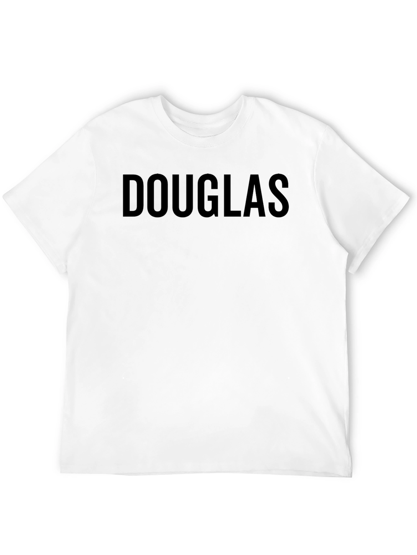Douglas T-Shirt - Classic Black Cotton Tee