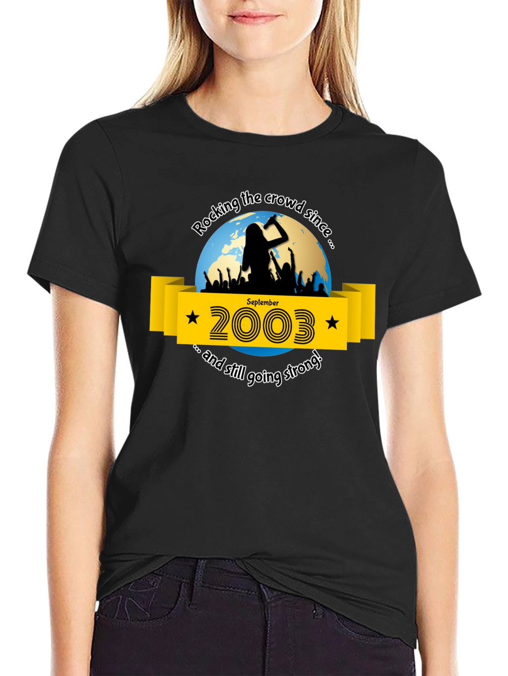 Rocking Since 2003 T-Shirt: Concert Lover Tee