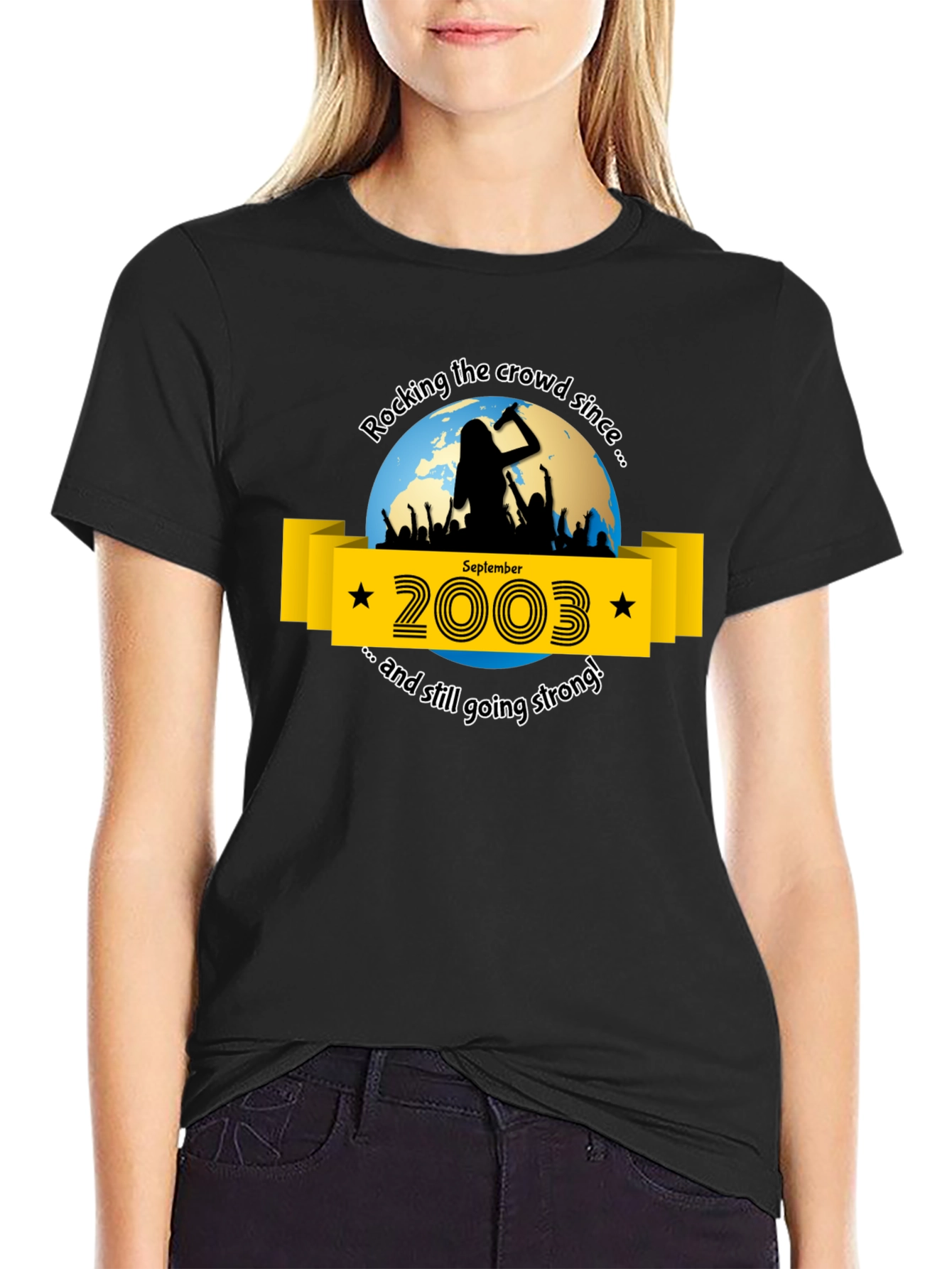 Rocking Since 2003 T-Shirt: Concert Lover Tee