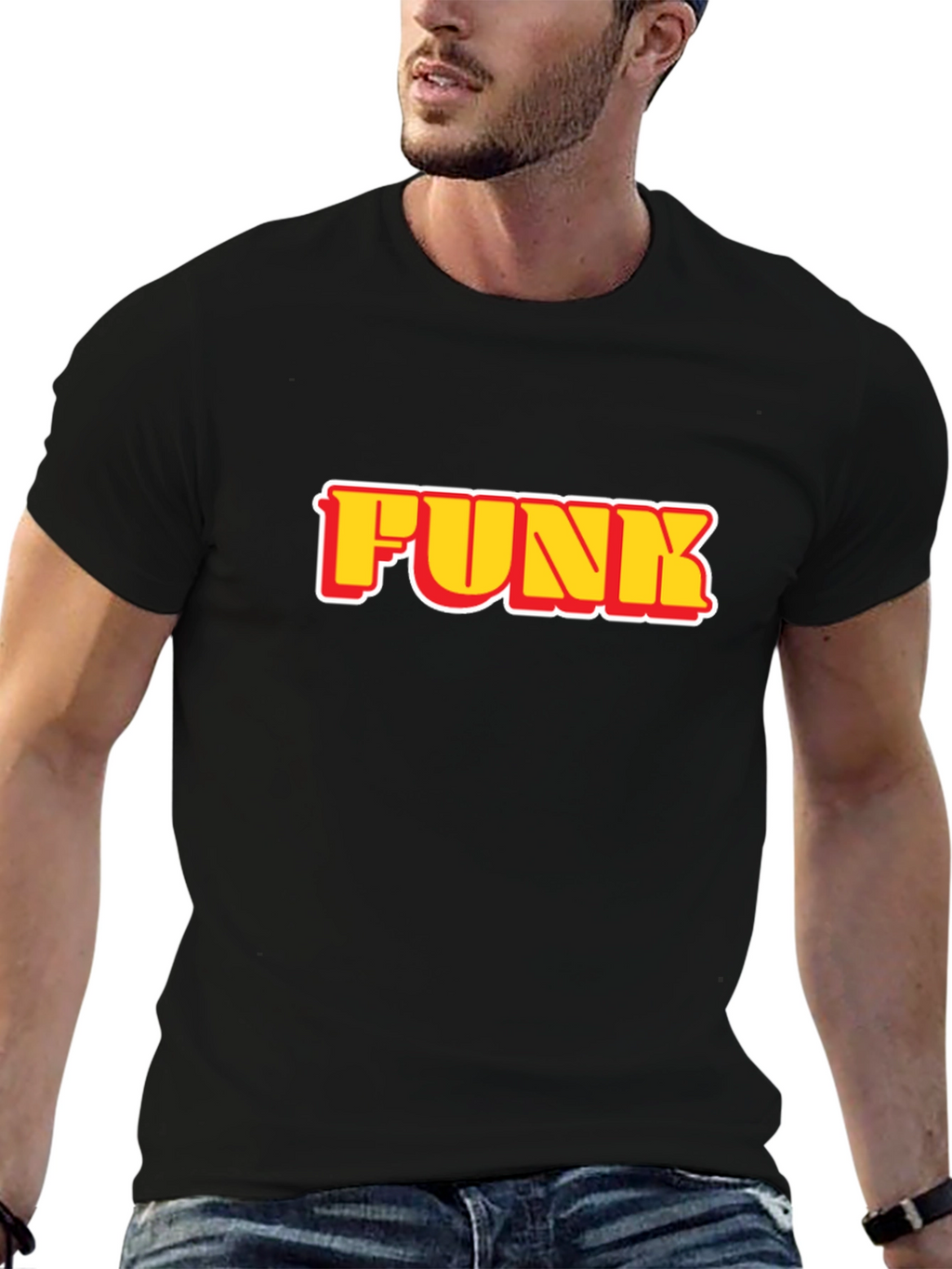 Bold FUNK Graphic Tee - Retro Style