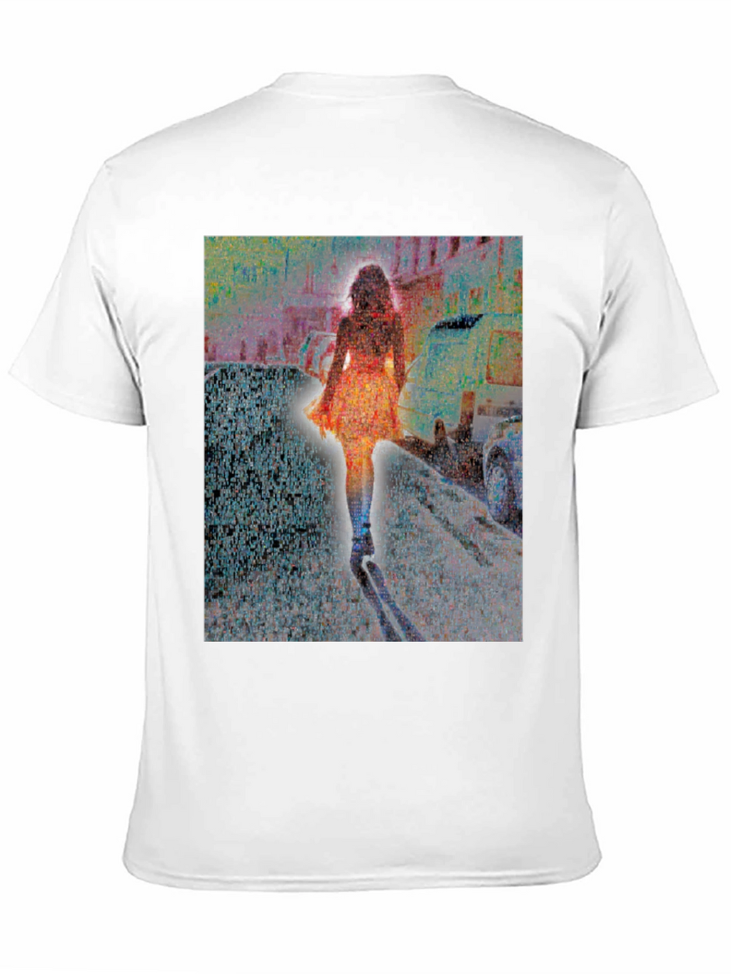 Abstract Cityscape Graphic Tee