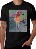 Abstract Cityscape Graphic Tee