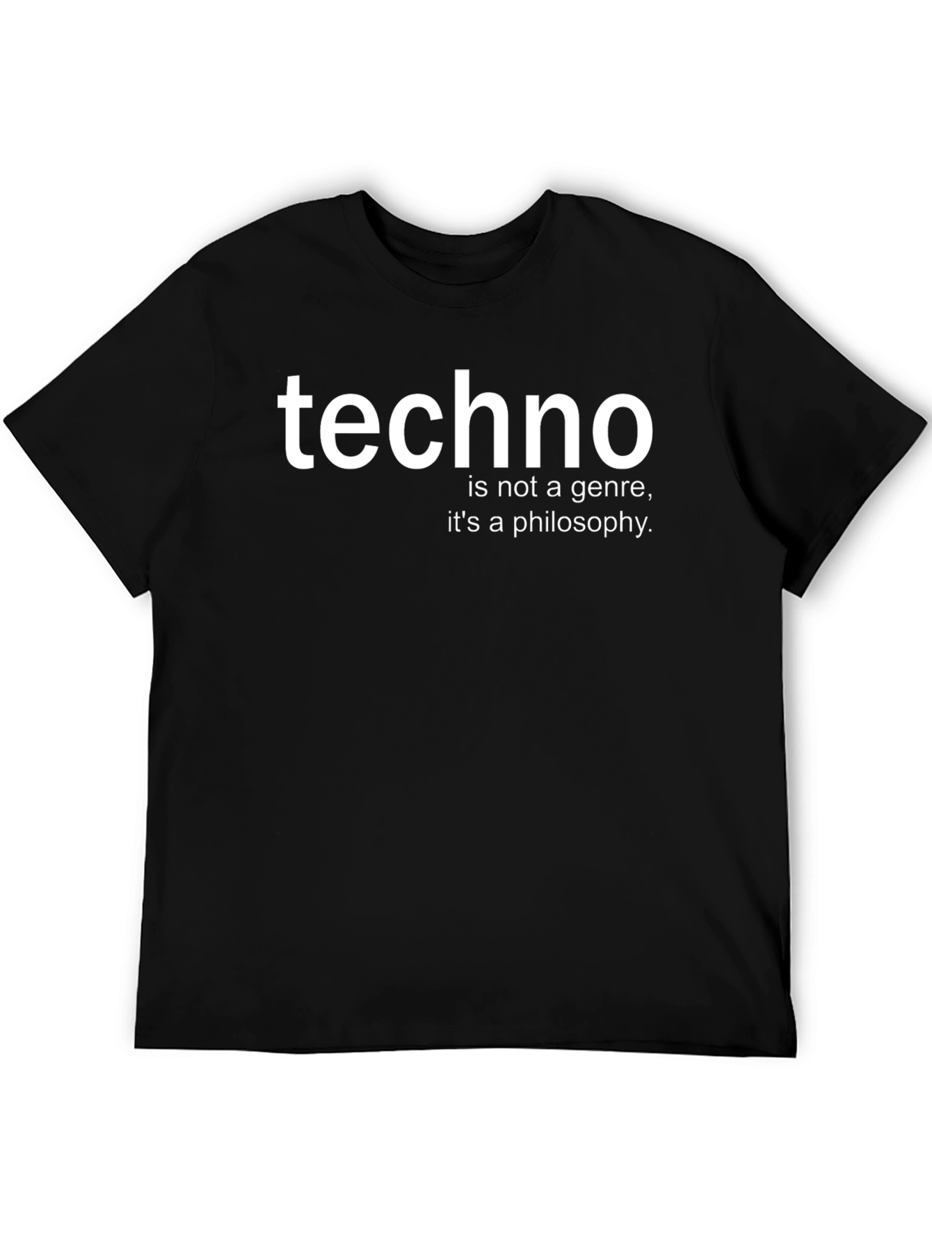Techno Philosophy Graphic T-Shirt