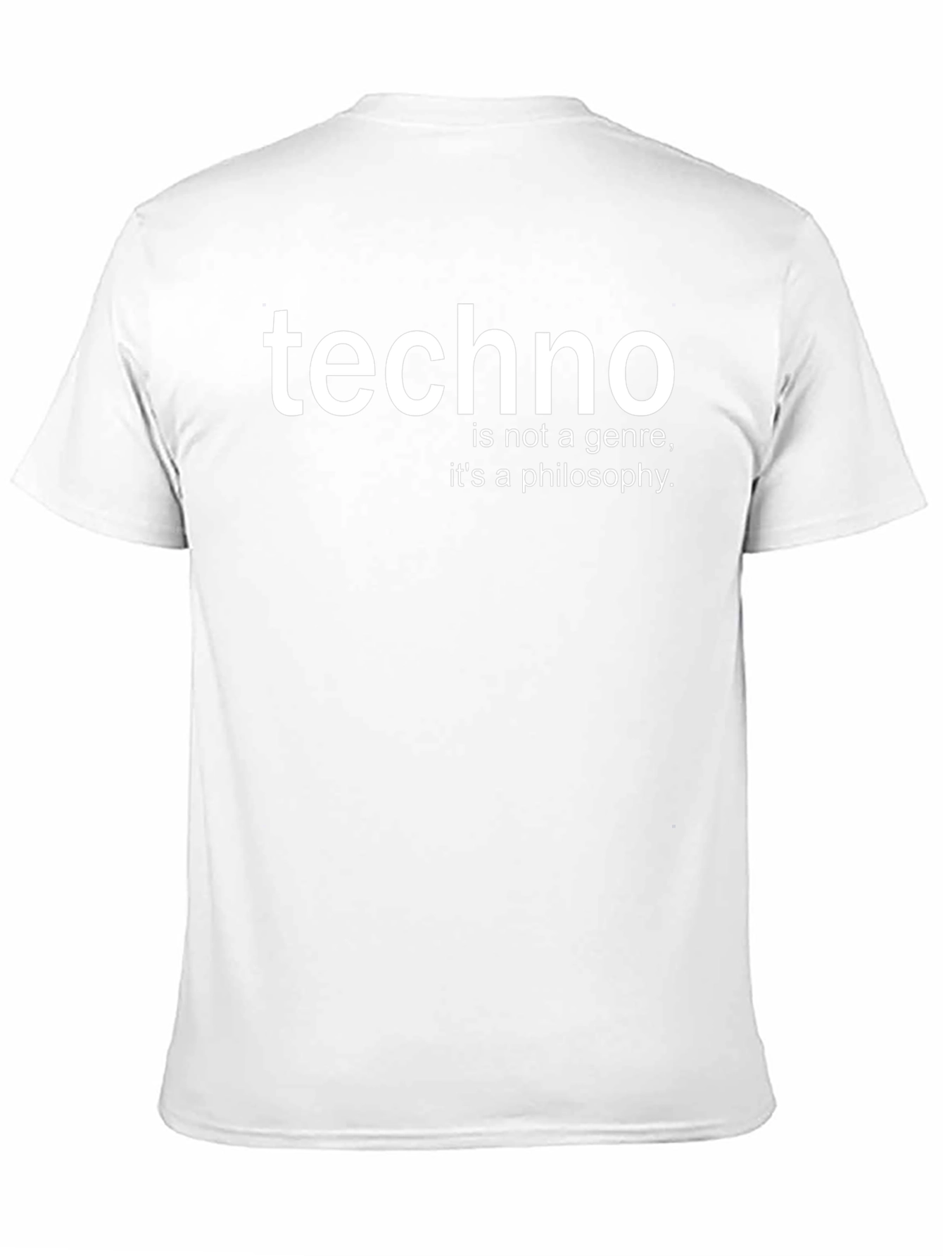 Techno Philosophy Graphic T-Shirt