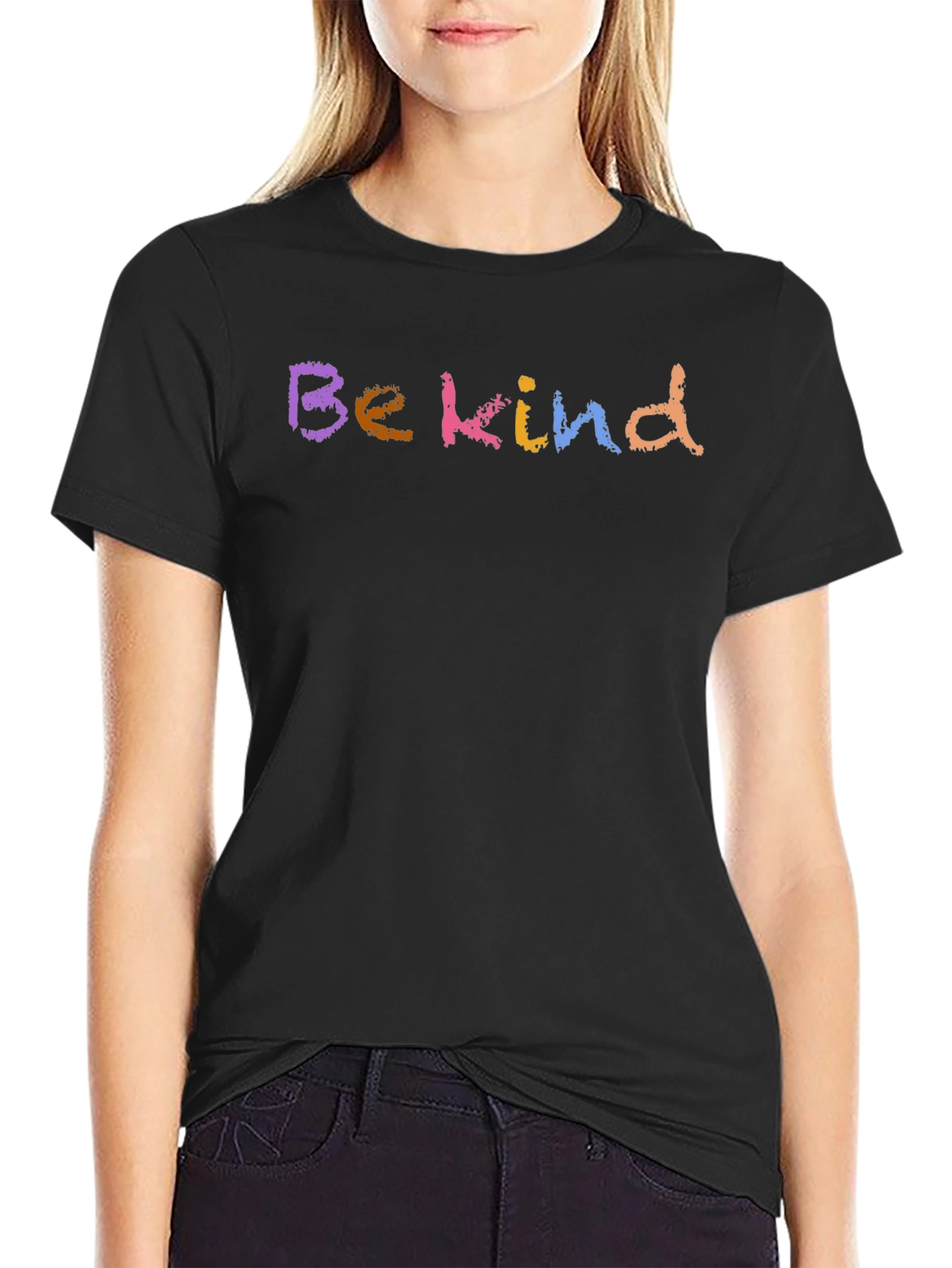Be Kind Graphic Tee - Black Unisex T-Shirt