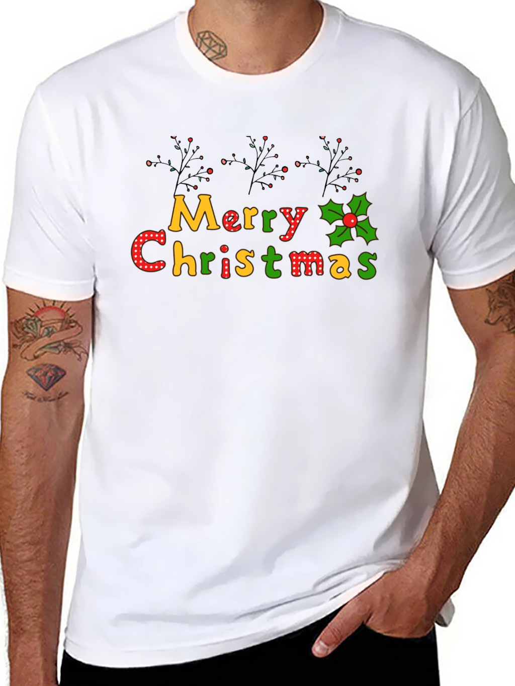 Merry Christmas Graphic T-Shirt