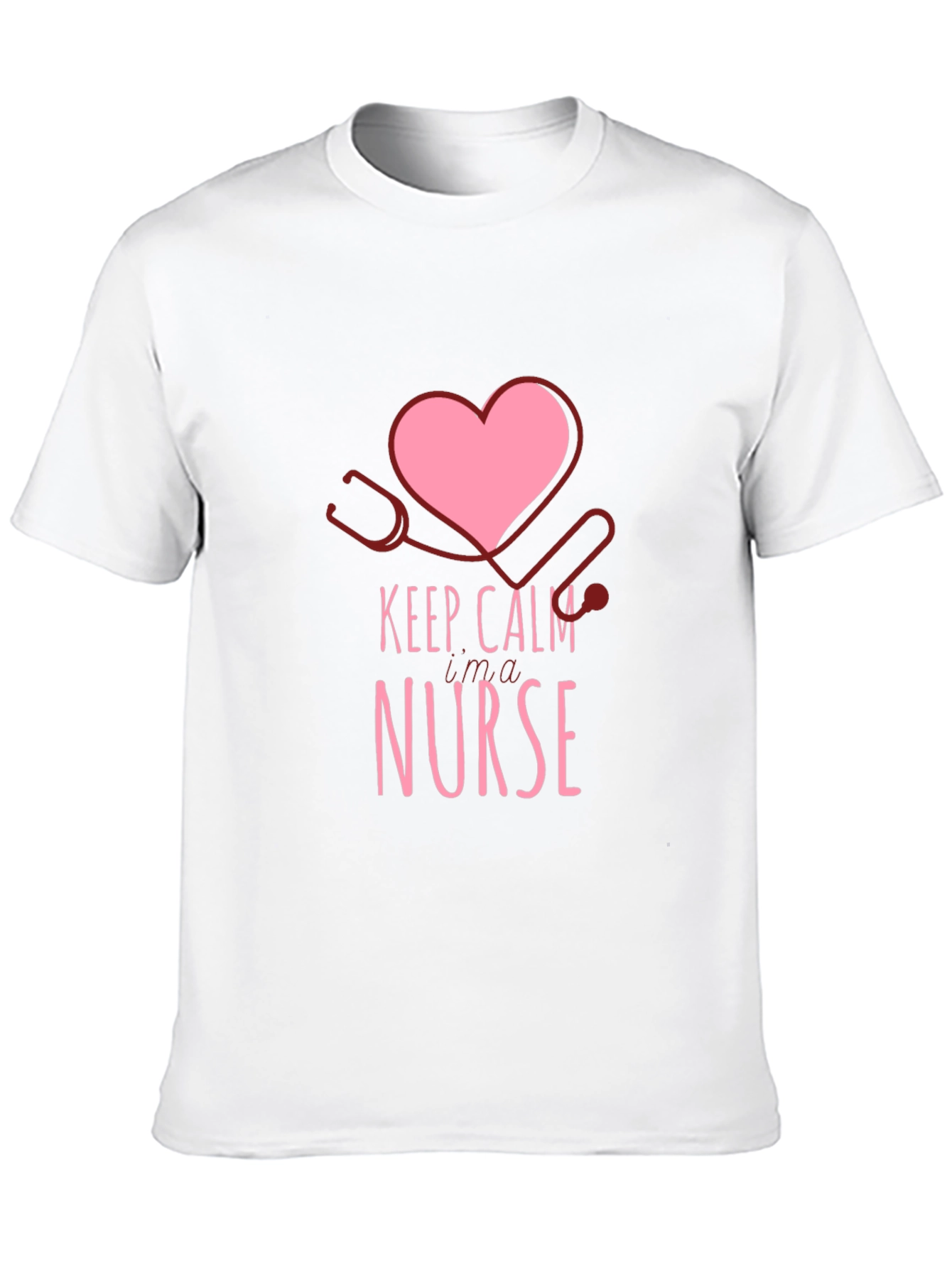 Keep Calm Im a Nurse Graphic T-Shirt