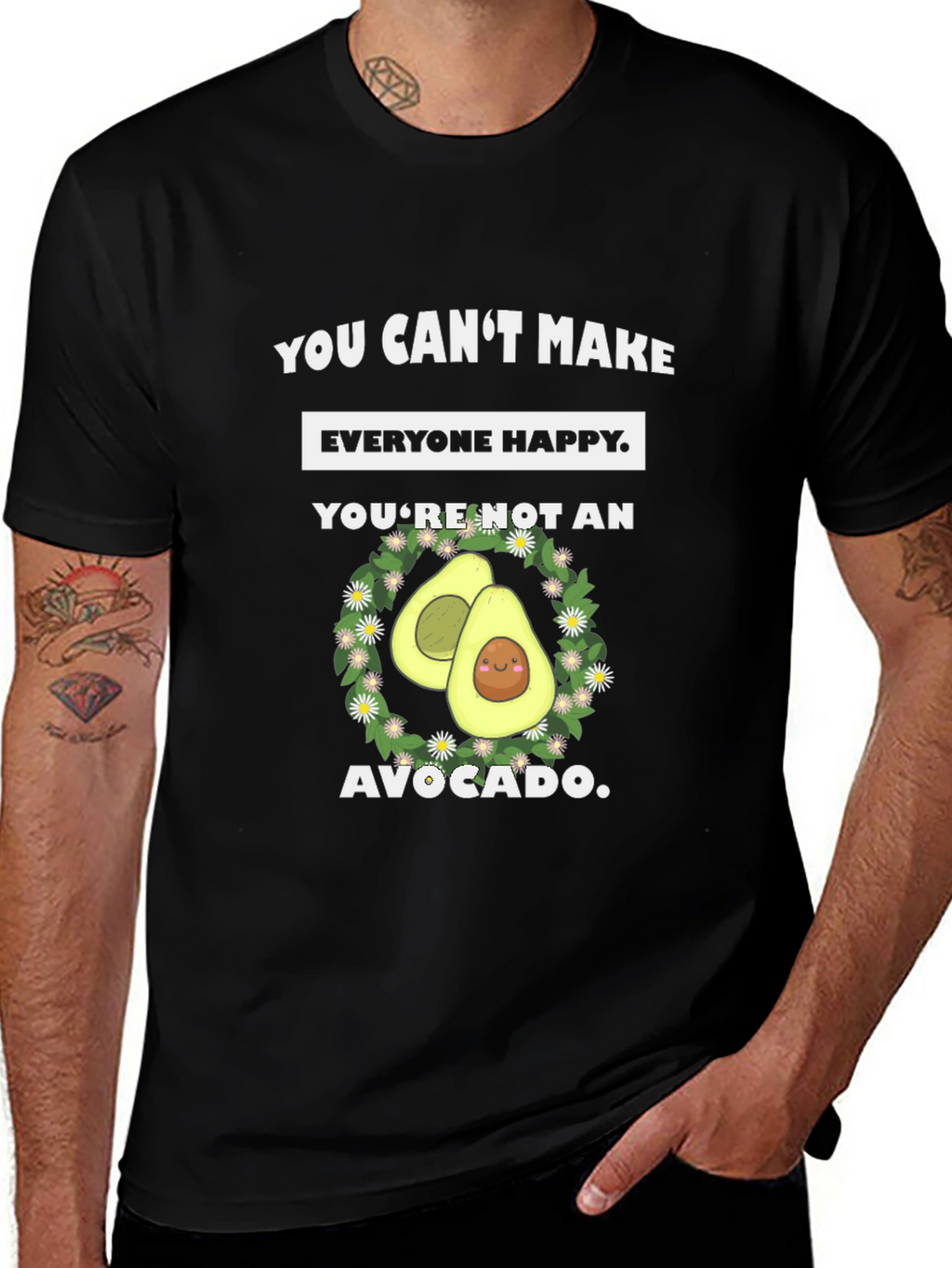Avocado Happiness T-Shirt - Unisex Funny Tee