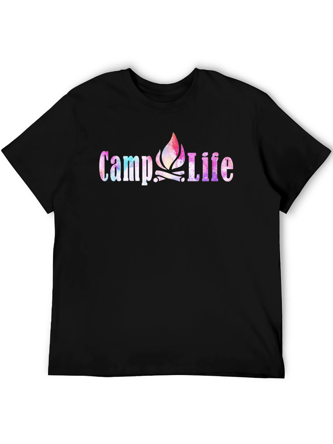 Camp Life Graphic Tee - Outdoor Adventure Shirt