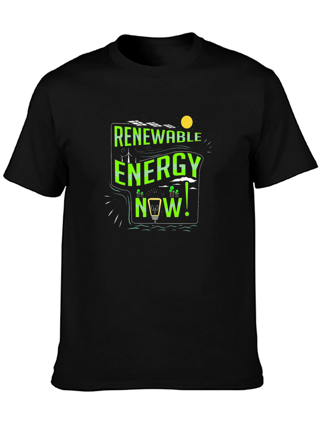Renewable Energy Now Graphic Tee