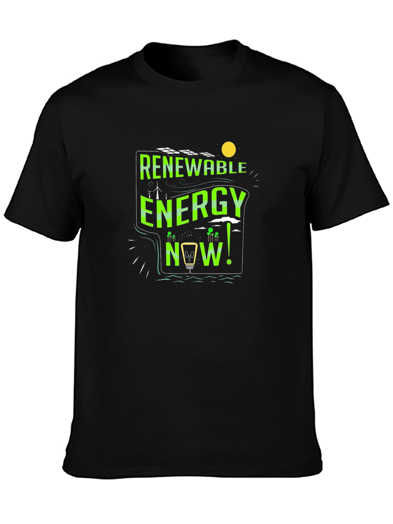 Renewable Energy Now Graphic Tee