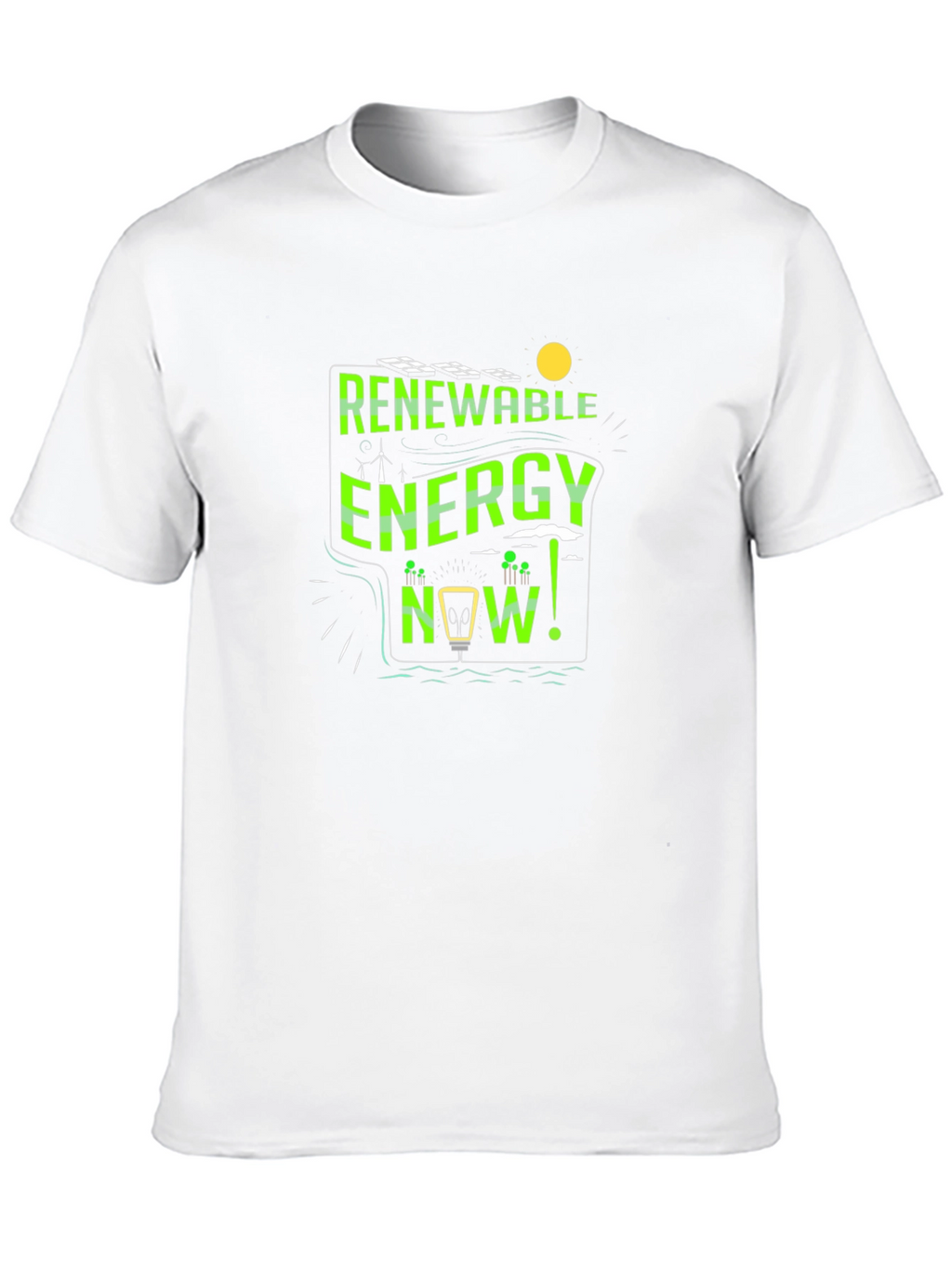 Renewable Energy Now Graphic Tee
