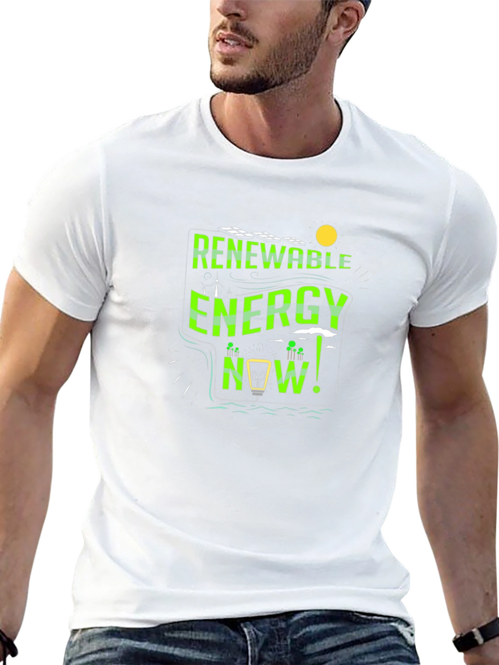 Renewable Energy Now Graphic Tee