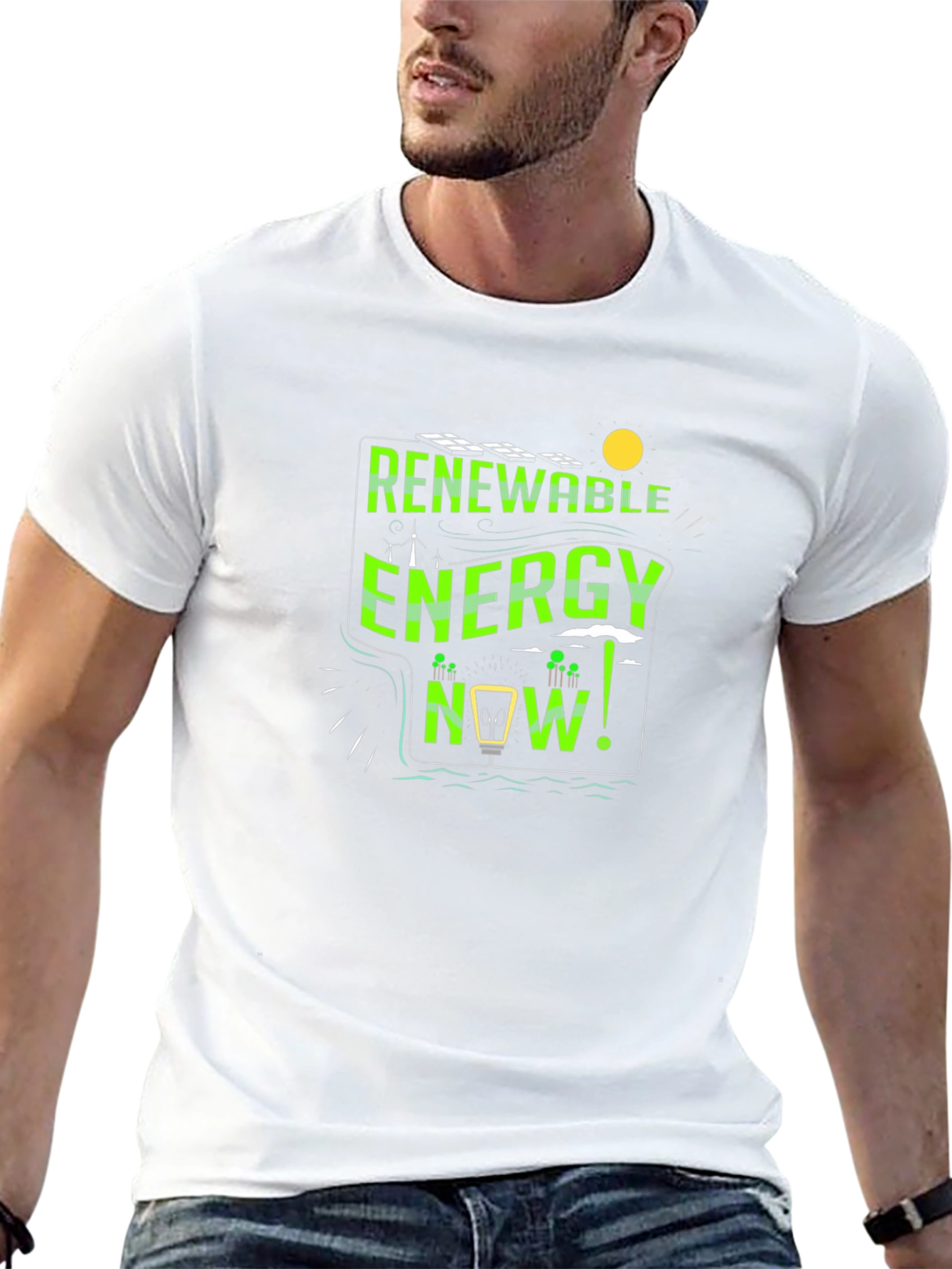 Renewable Energy Now Graphic Tee