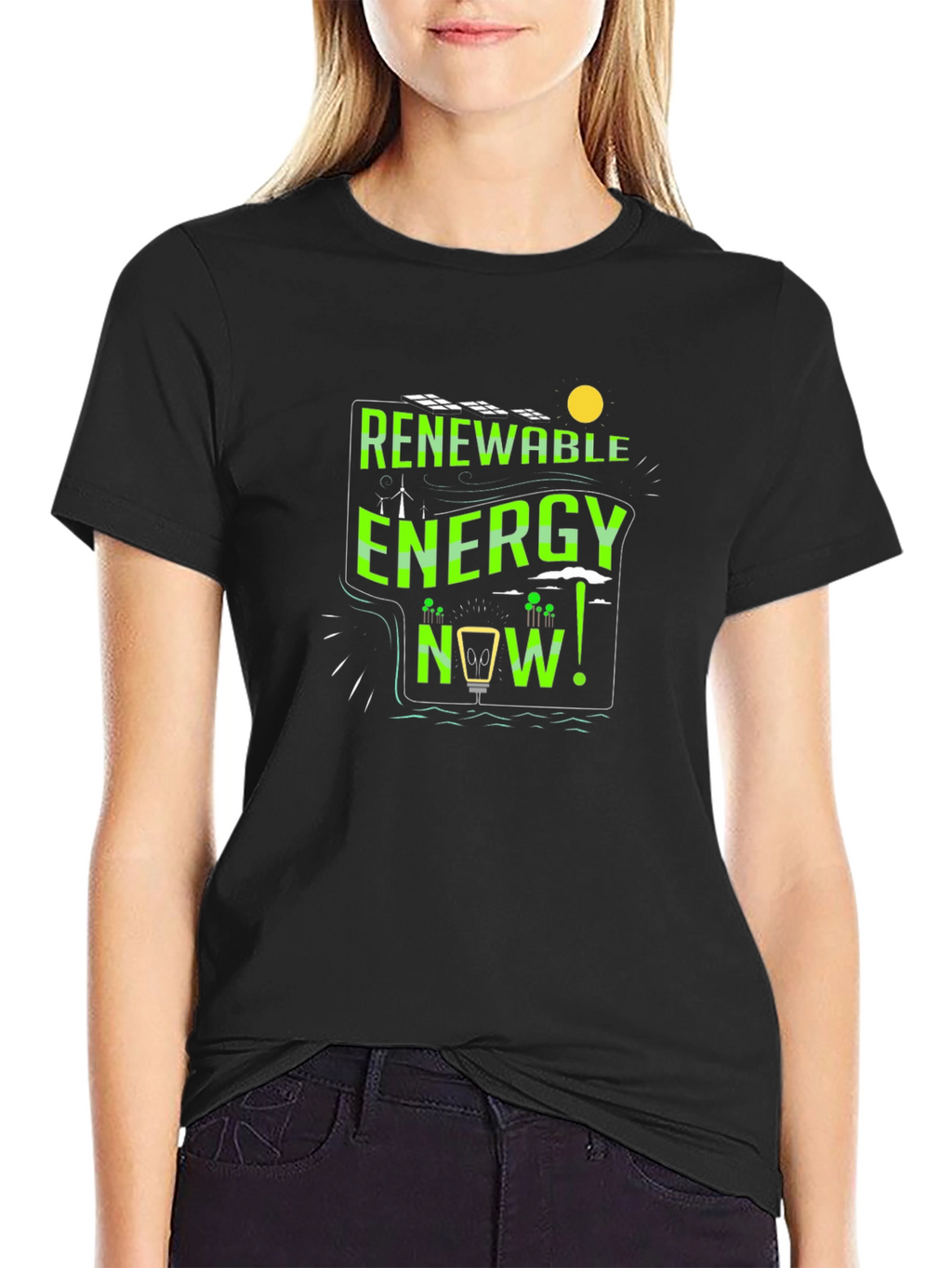 Renewable Energy Now Graphic Tee