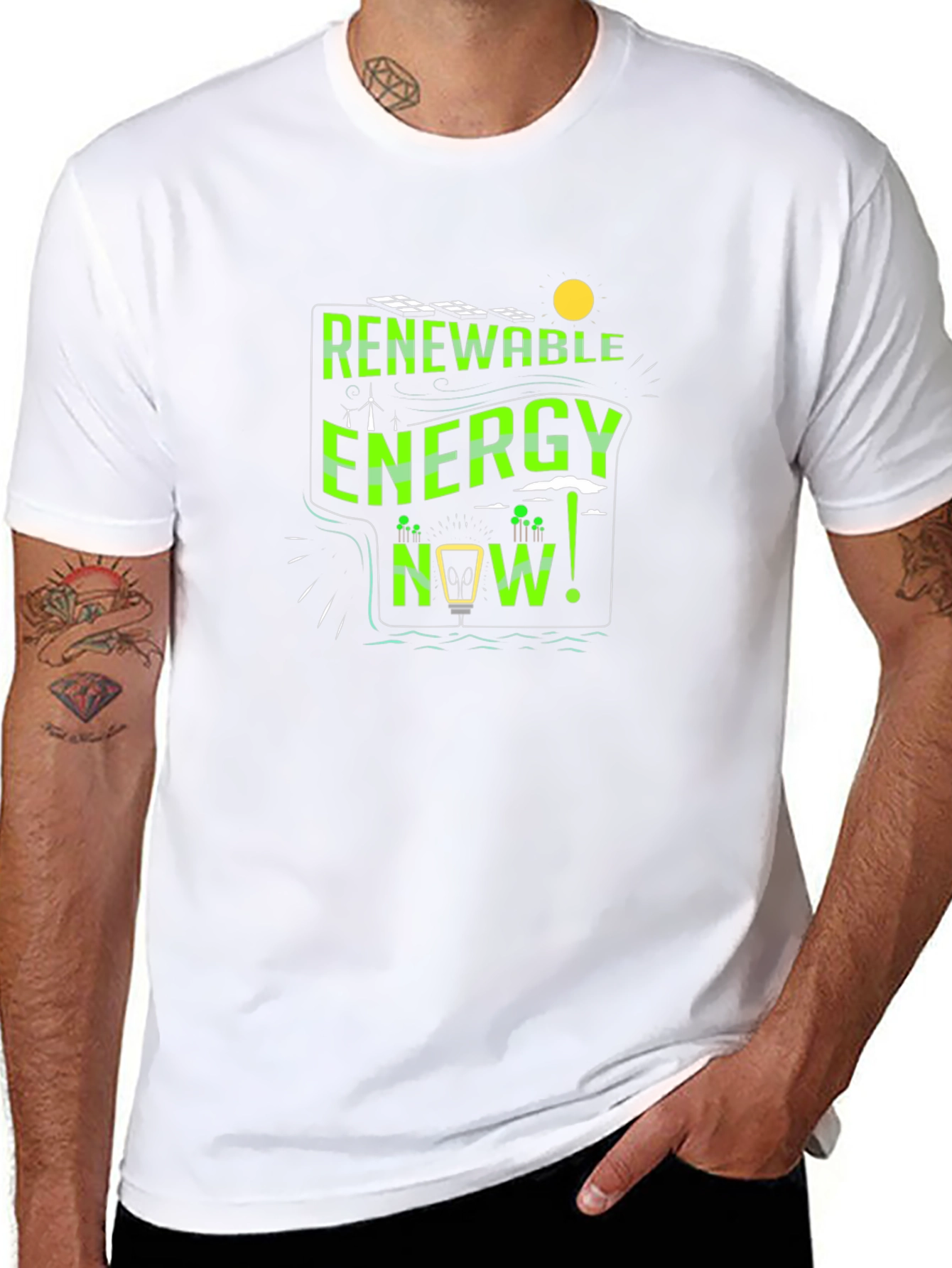 Renewable Energy Now Graphic Tee