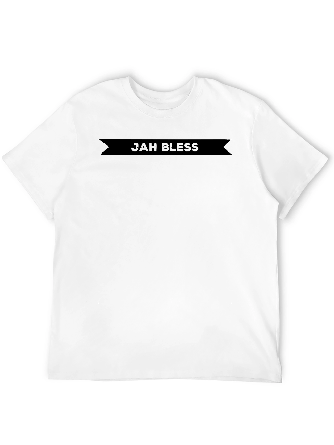 Jah Bless Graphic T-Shirt - Stylish Black Tee