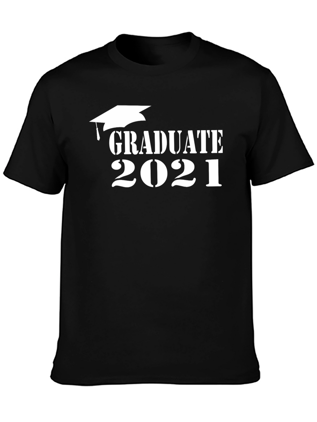 Graduate 2021 T-Shirt - Black